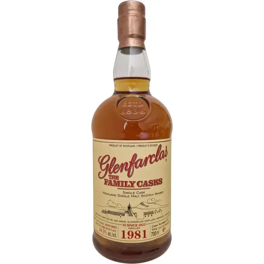 Glenfarclas 1981 Cask Nr.56