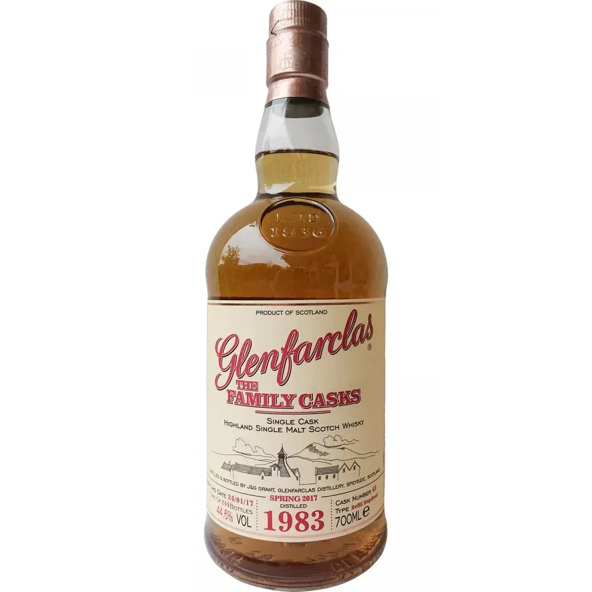 Glenfarclas 1983 Cask Nr.45