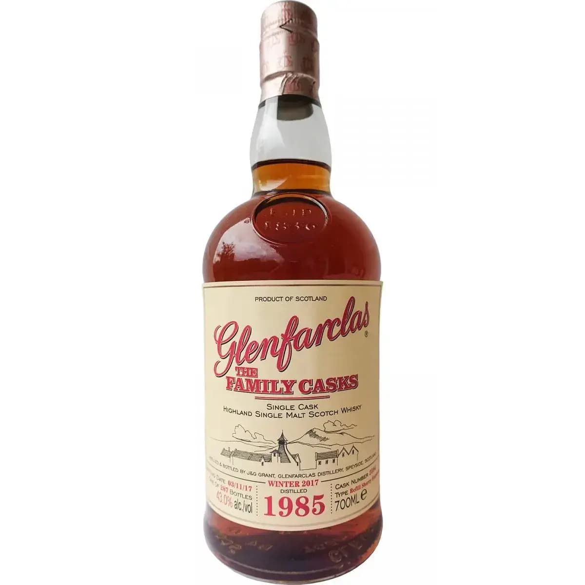 Glenfarclas 1985 Cask Nr.2594