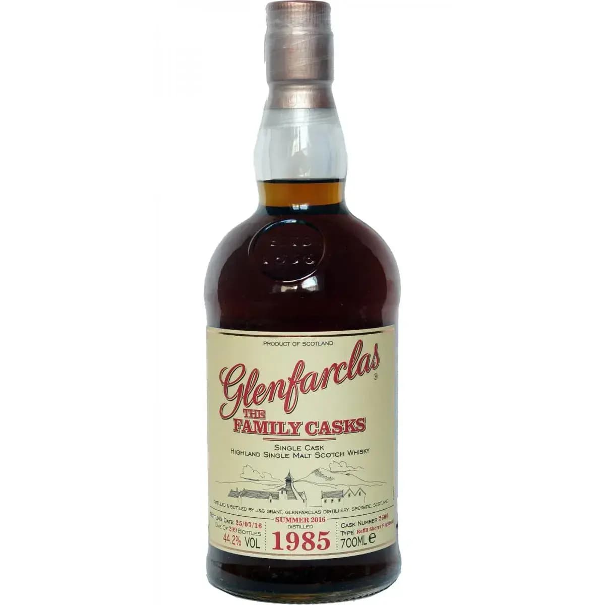 Glenfarclas 1985 Cask Nr.2600
