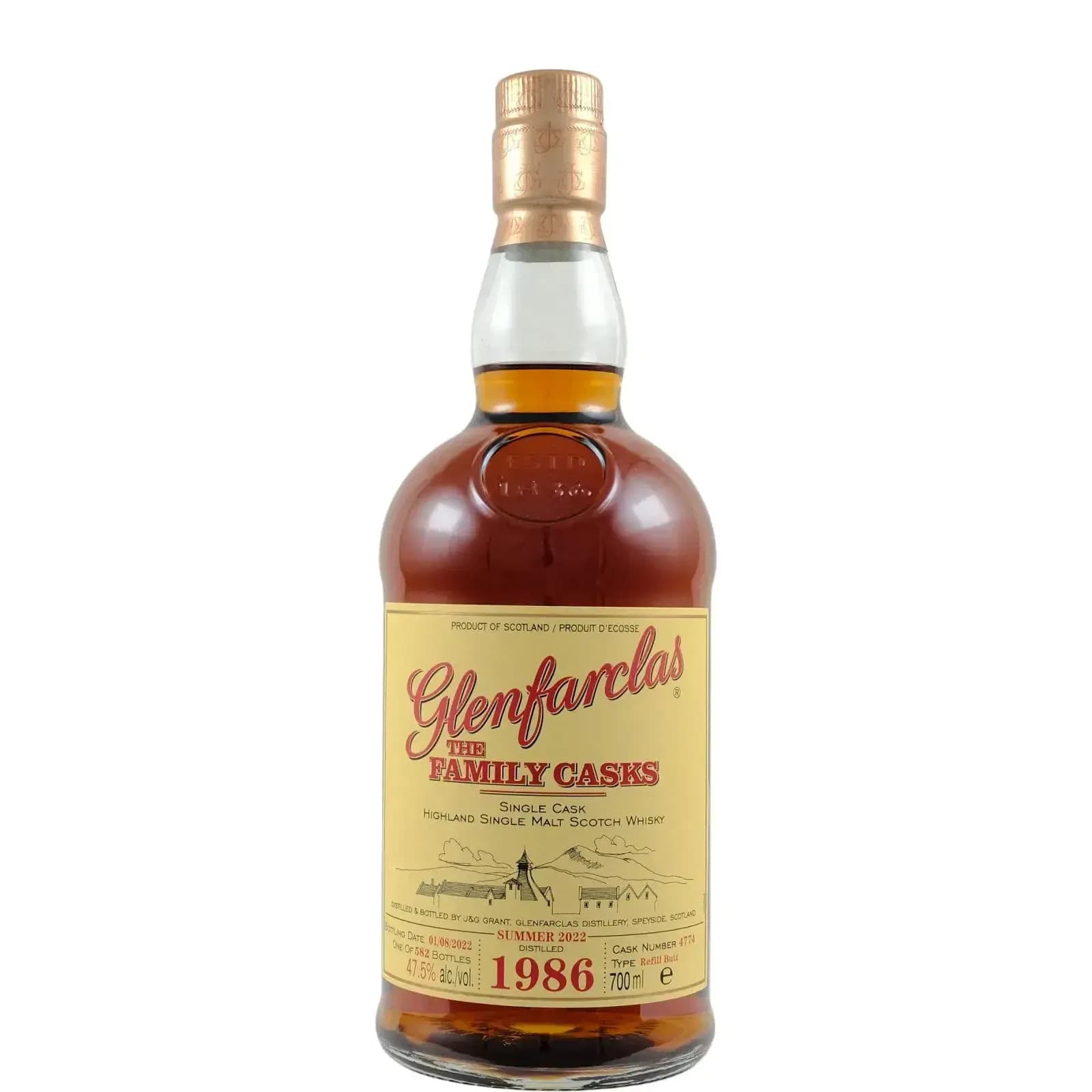 Glenfarclas 1986 Cask Nr.4774