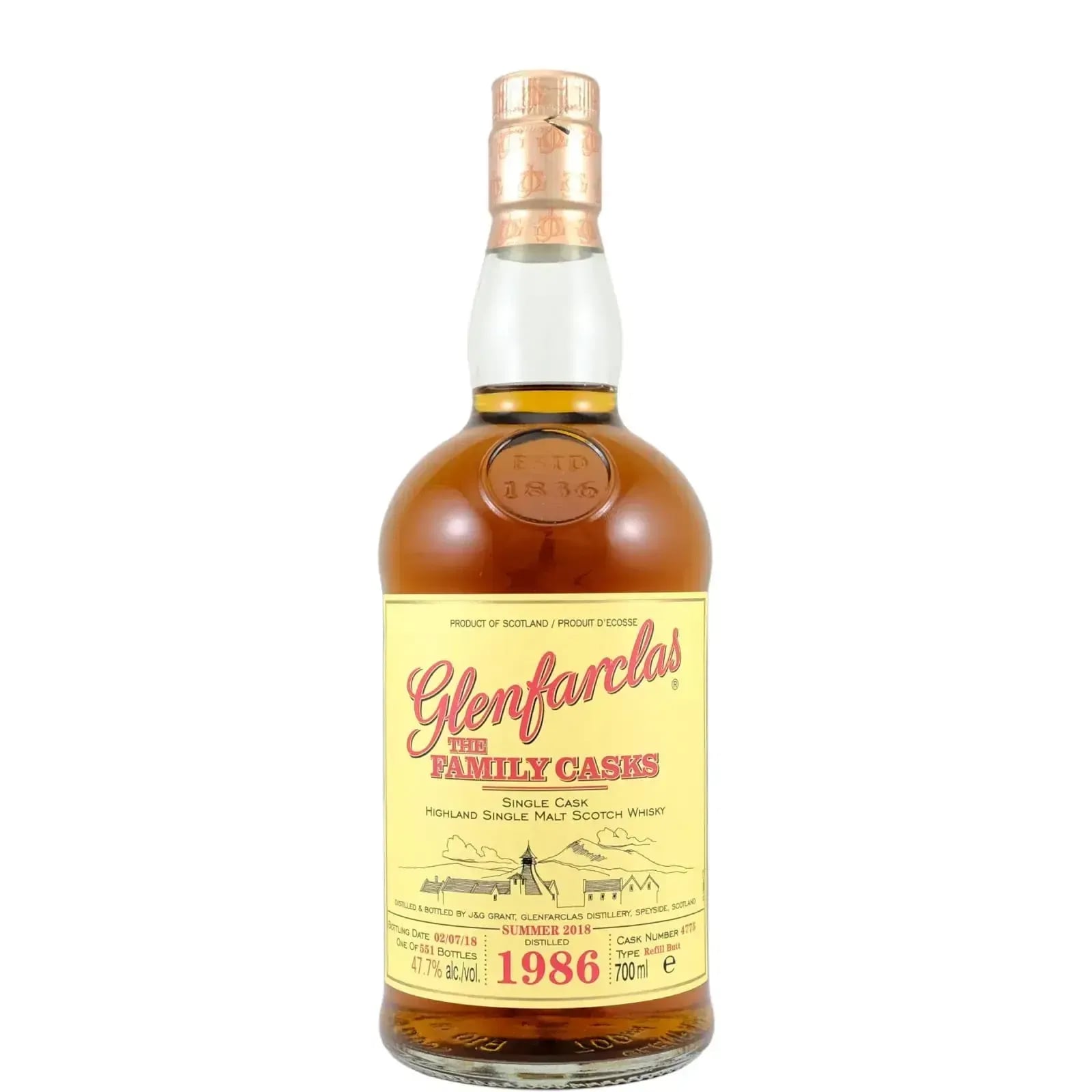 Glenfarclas 1986 Cask Nr.4775
