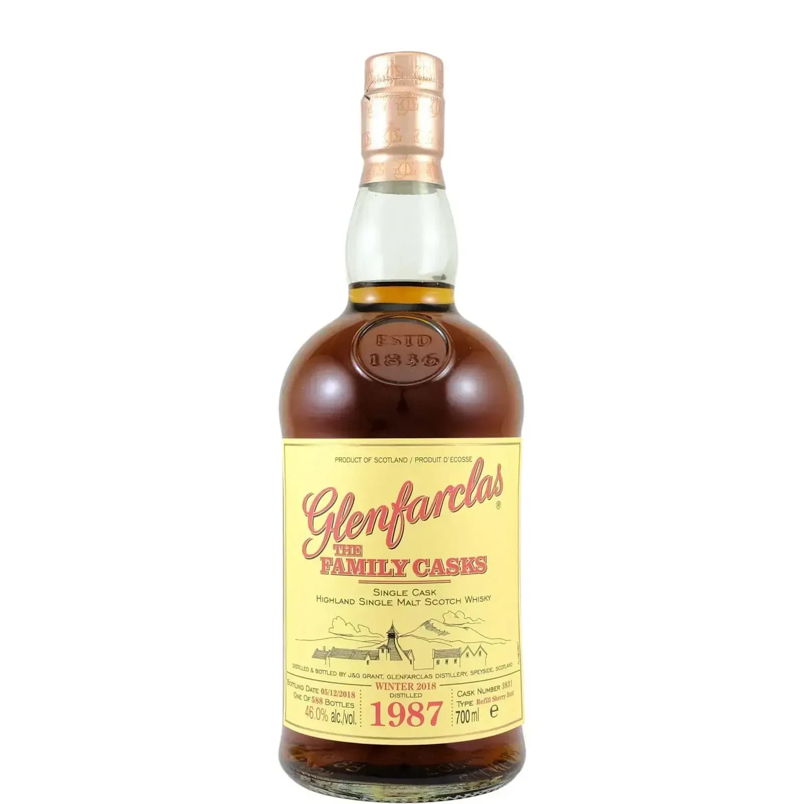 Glenfarclas 1987 Cask Nr.3831