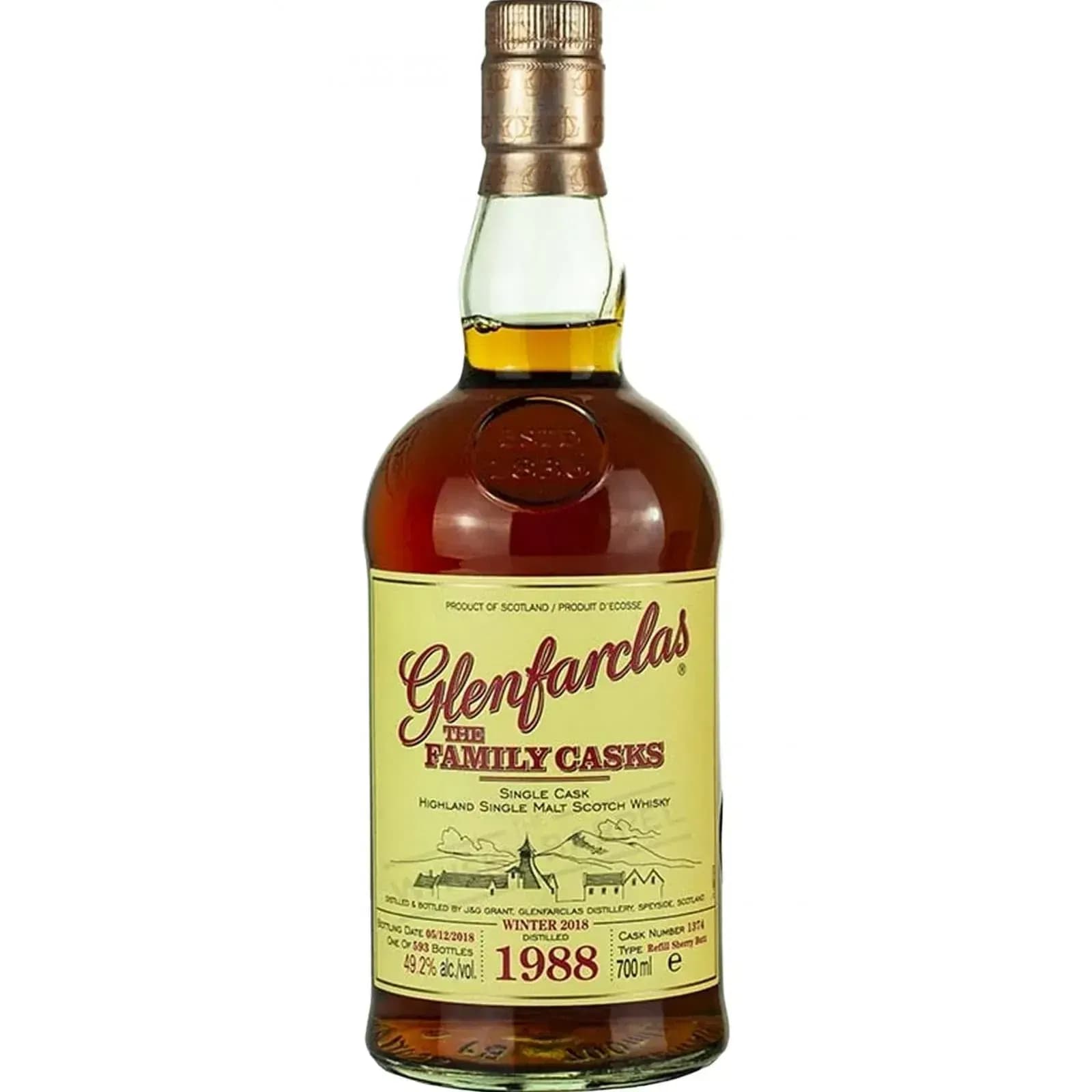 Glenfarclas 1988 Cask Nr.1374