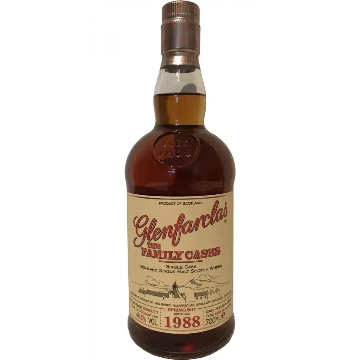 Glenfarclas 1988 Cask Nr.1523