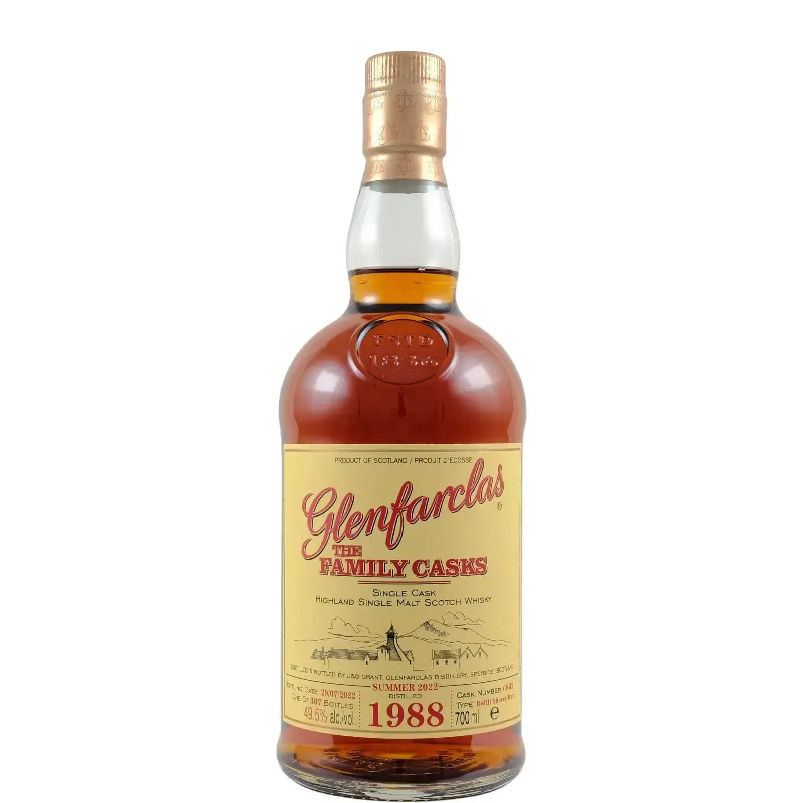 Glenfarclas 1988 Cask Nr.6862