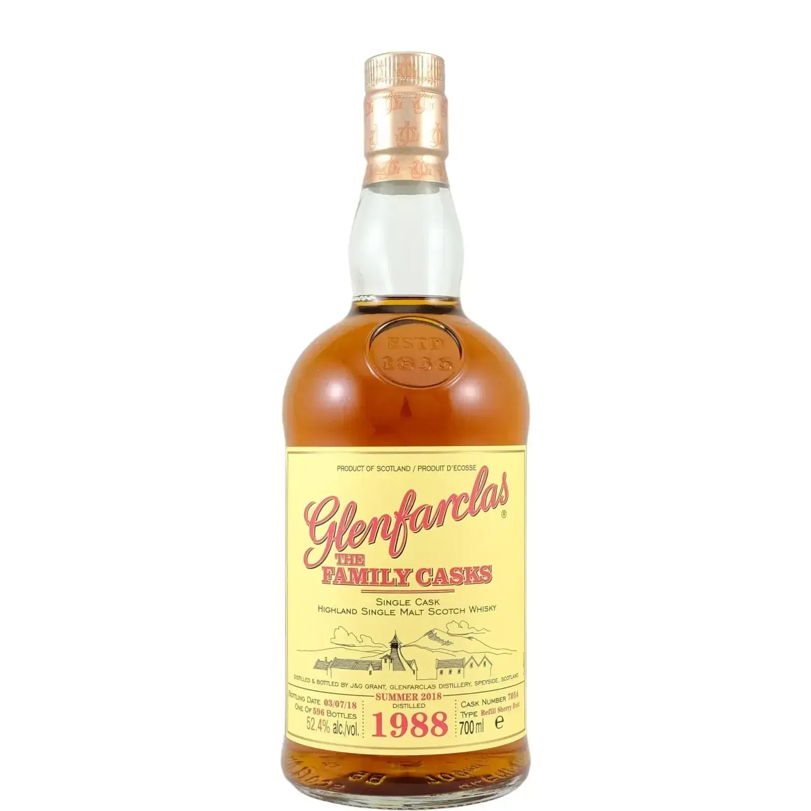 Glenfarclas 1988 Cask Nr.7054