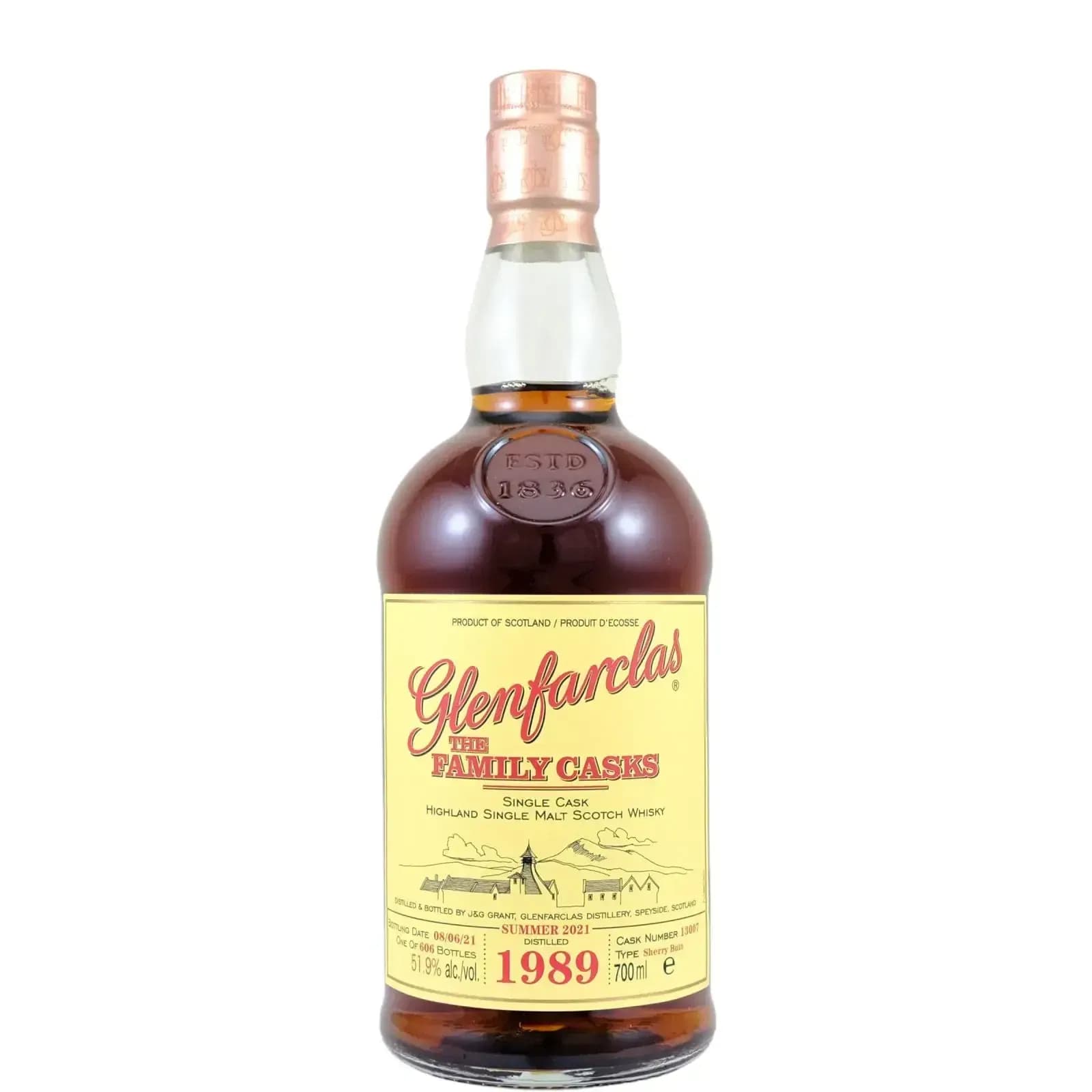 Glenfarclas 1989 Cask Nr.13007