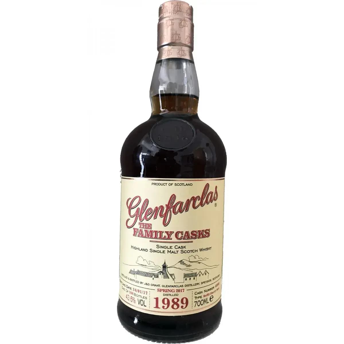 Glenfarclas 1989 Cask Nr.4080