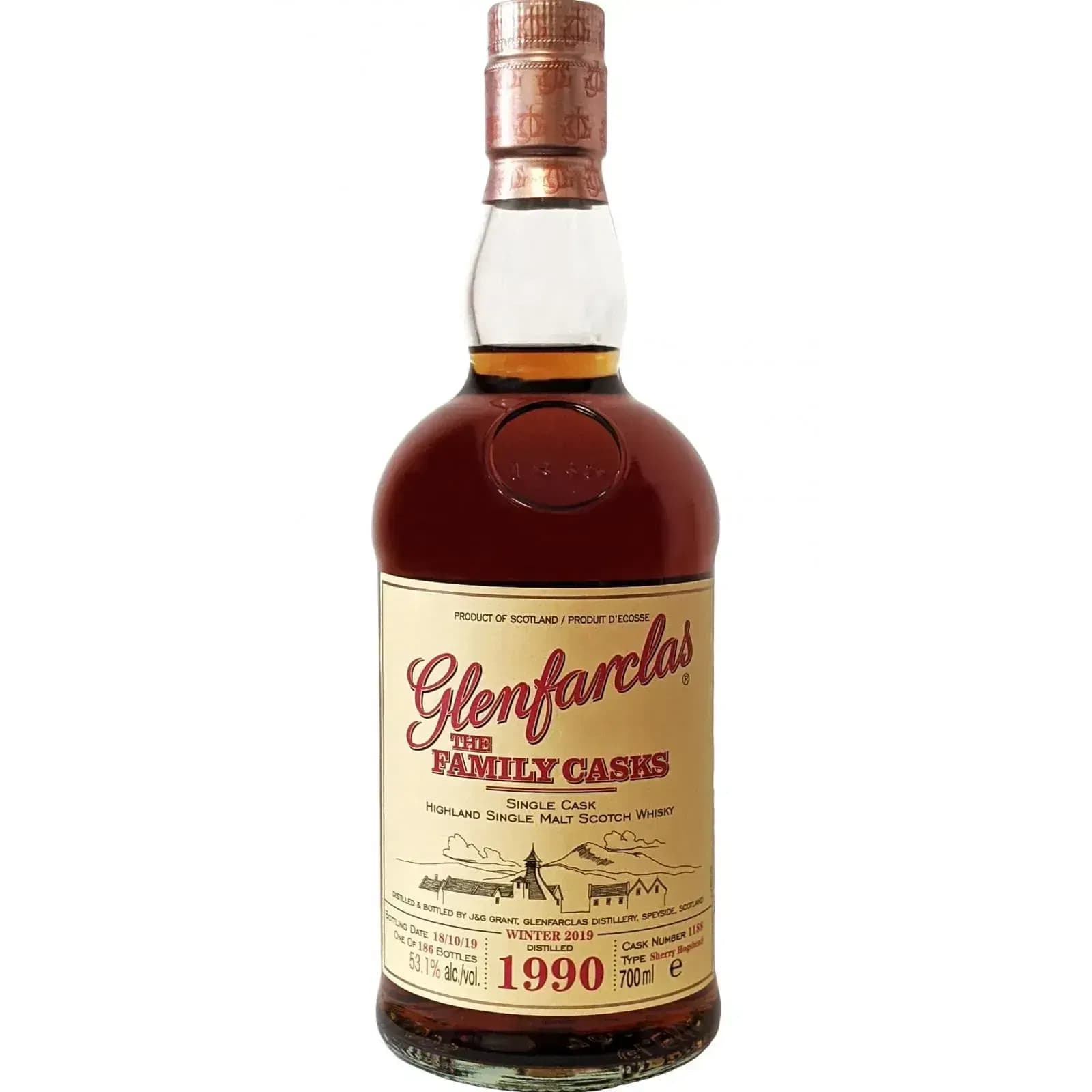 Glenfarclas 1990 Cask Nr.1188