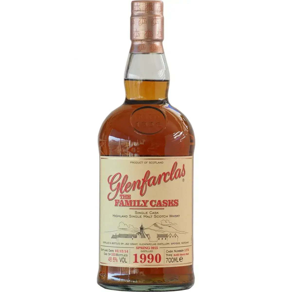 Glenfarclas 1990 Cask Nr.1276