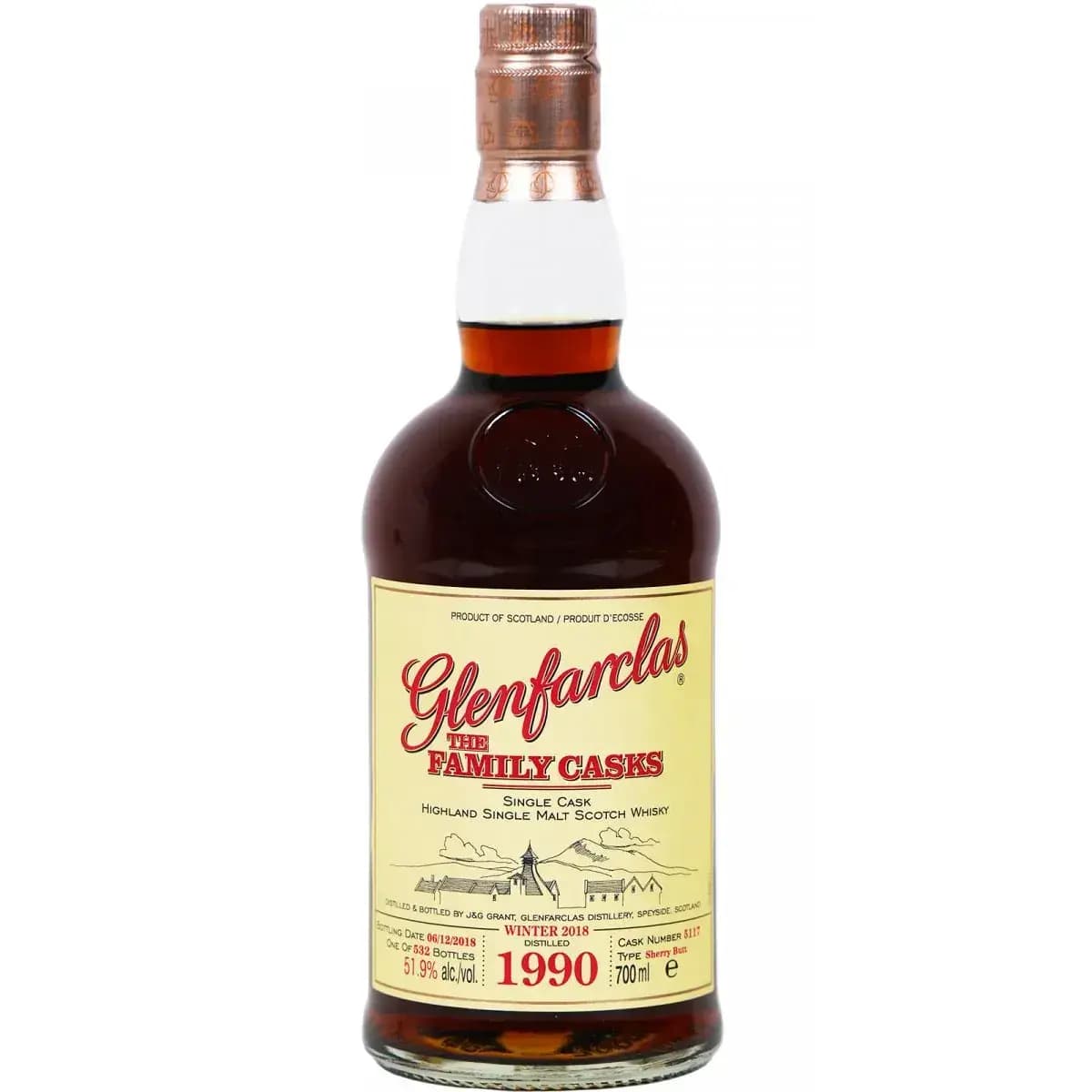 Glenfarclas 1990 Cask Nr.5117