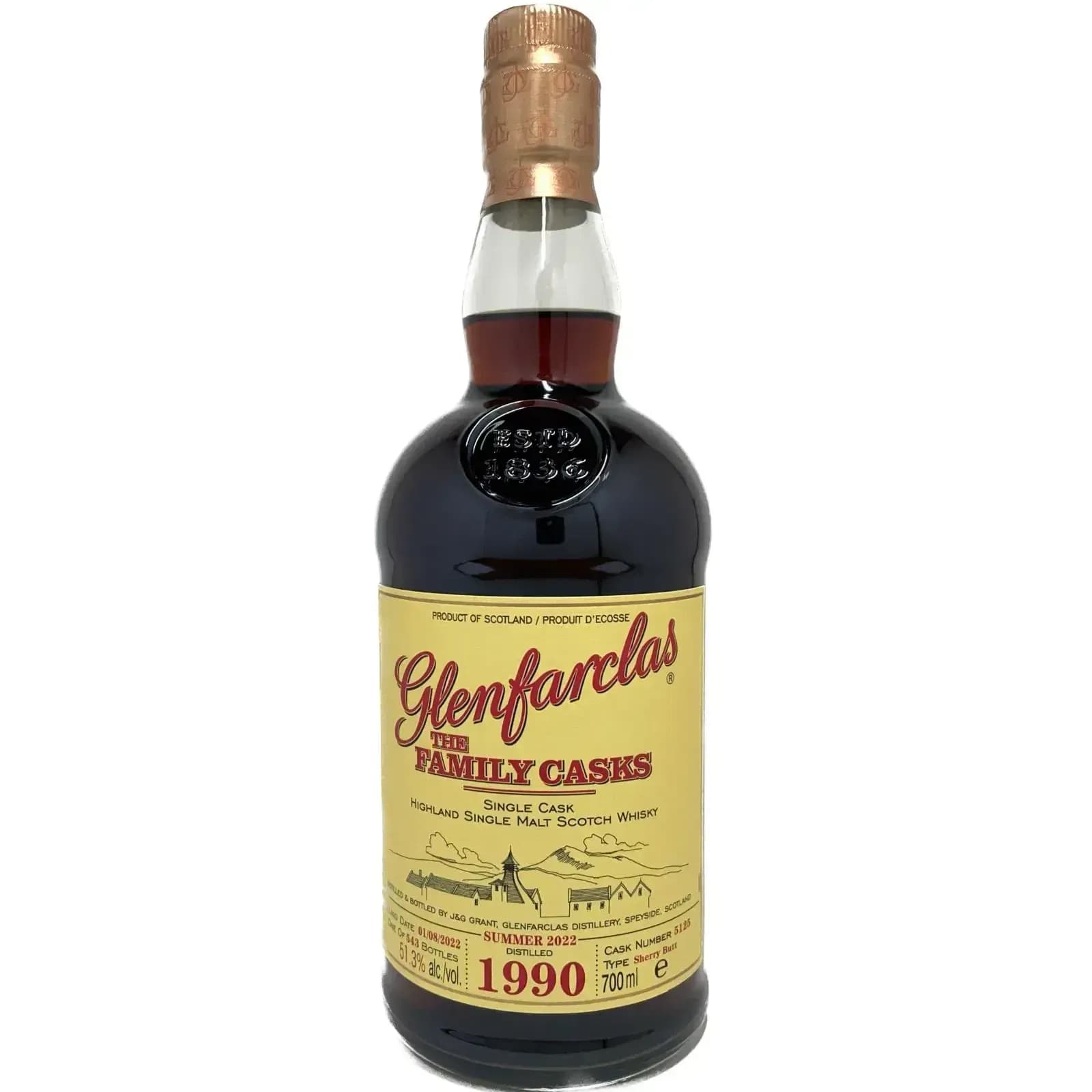 Glenfarclas 1990 Cask Nr.5125
