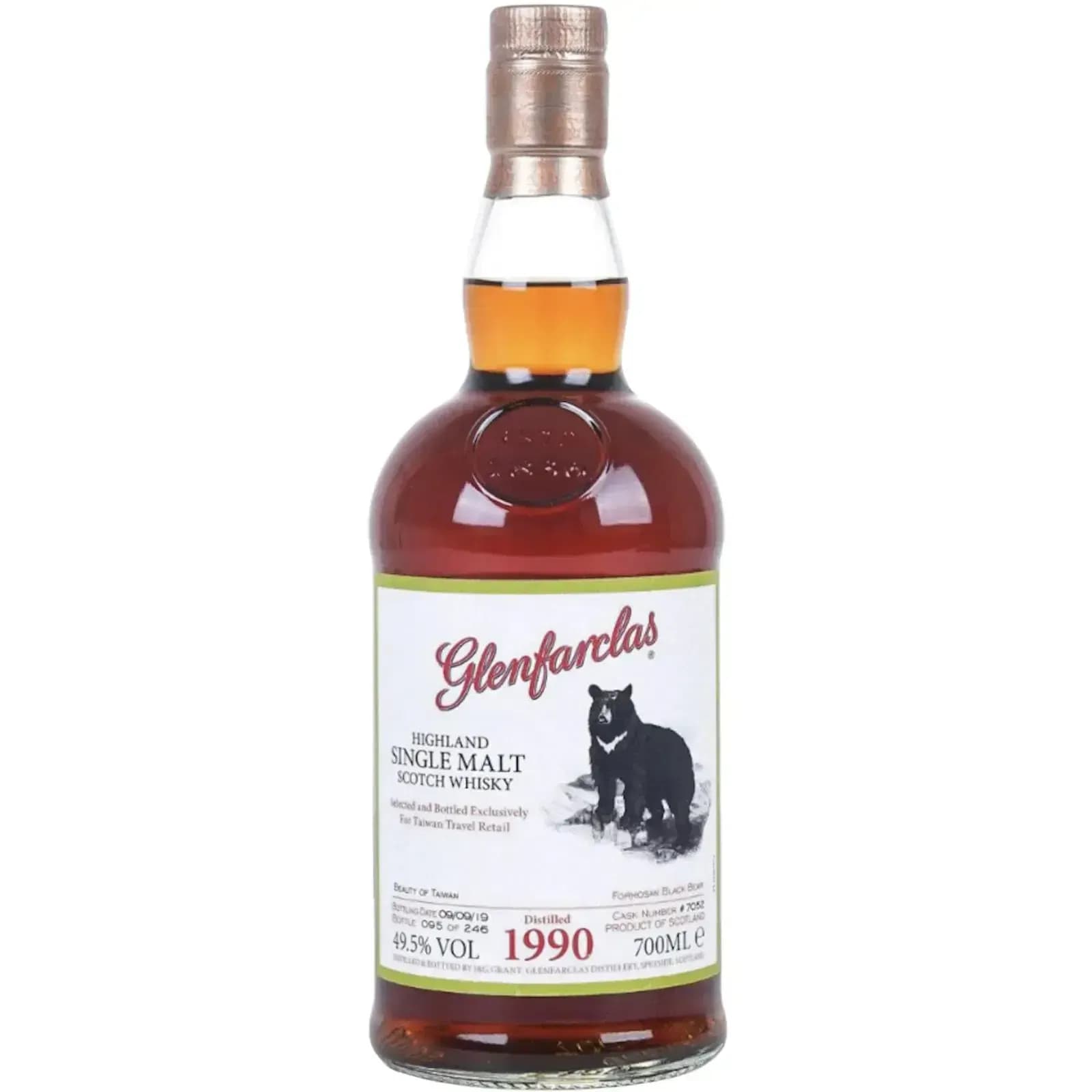Glenfarclas 1990 Cask Nr.7052