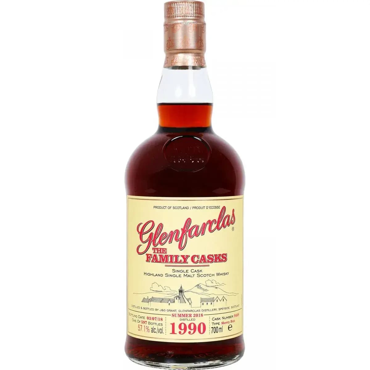 Glenfarclas 1990 Cask Nr.9468