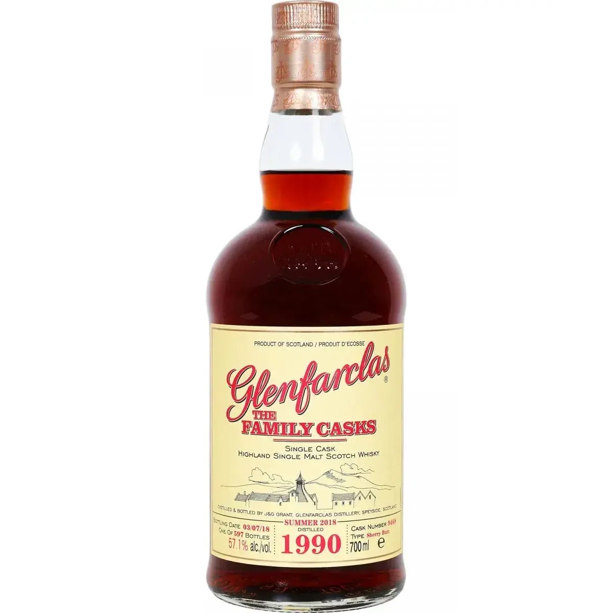 Glenfarclas 1990 Cask Nr.9468