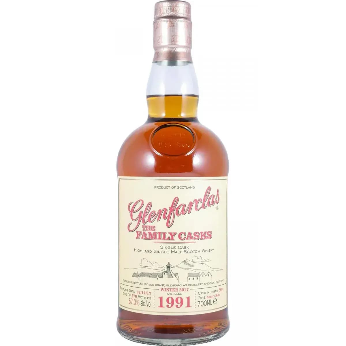 Glenfarclas 1991 Cask Nr.209