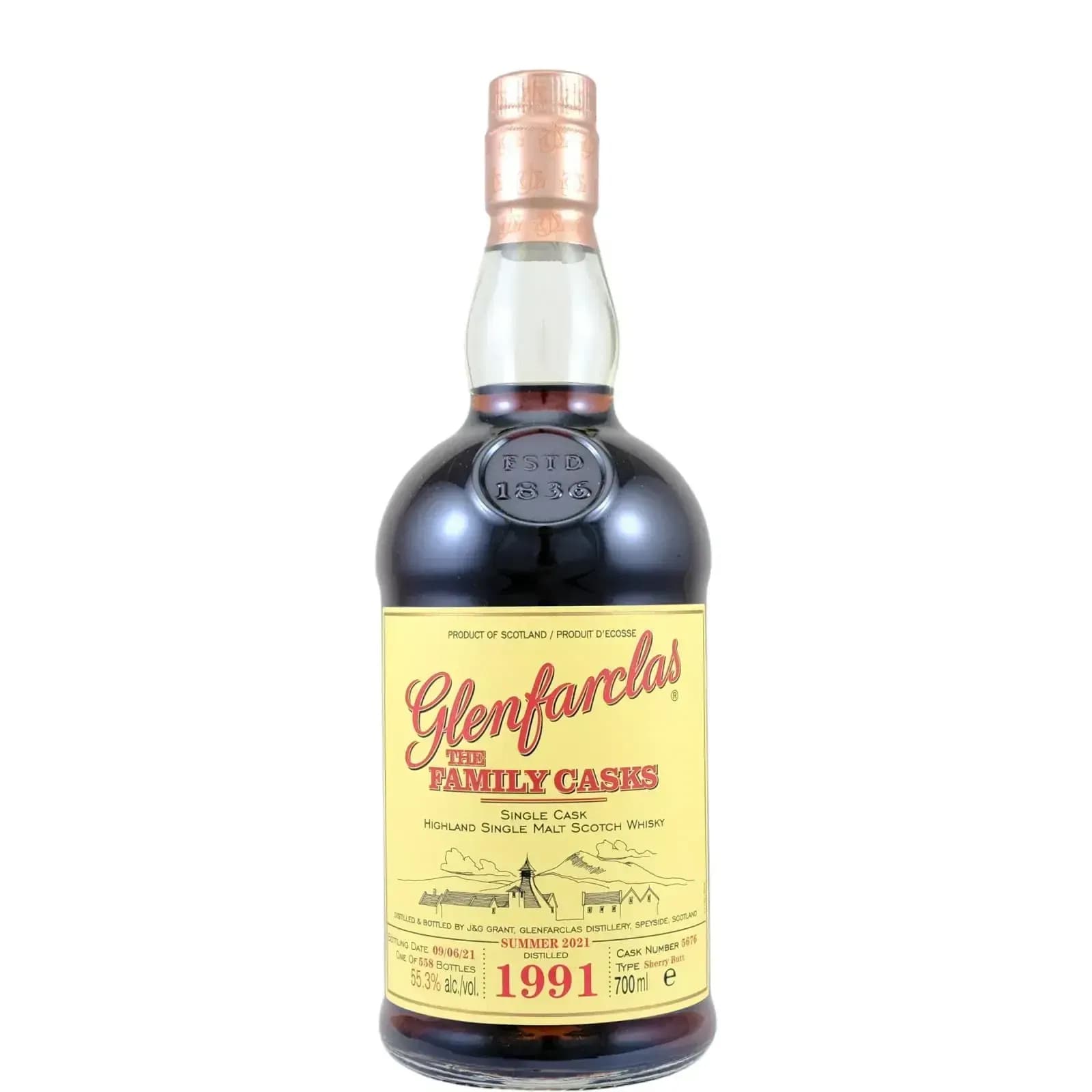 Glenfarclas 1991 Cask Nr.5676