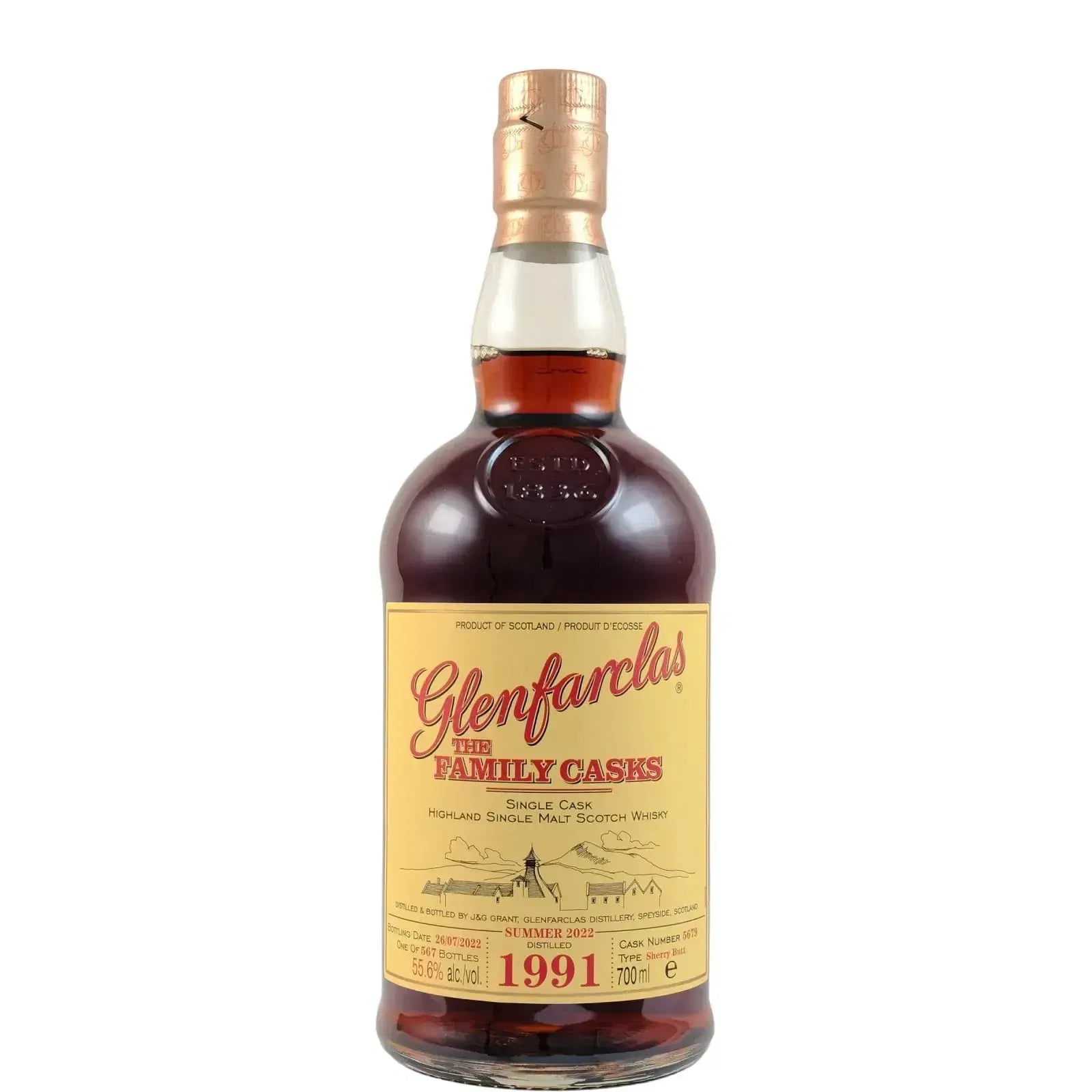 Glenfarclas 1991 Cask Nr.5679
