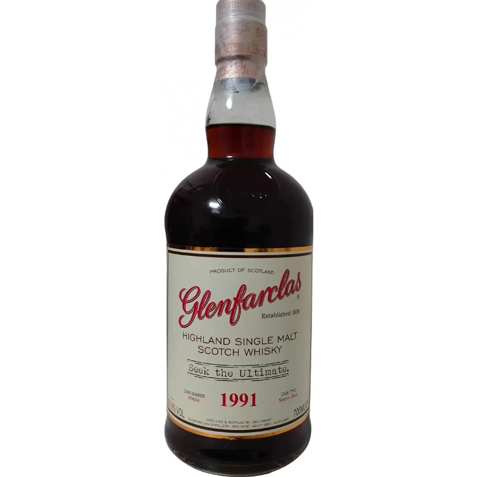 Glenfarclas 1991 Cask Nr.5694
