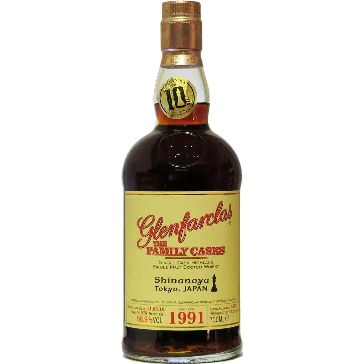 Glenfarclas 1991 Cask Nr.5695