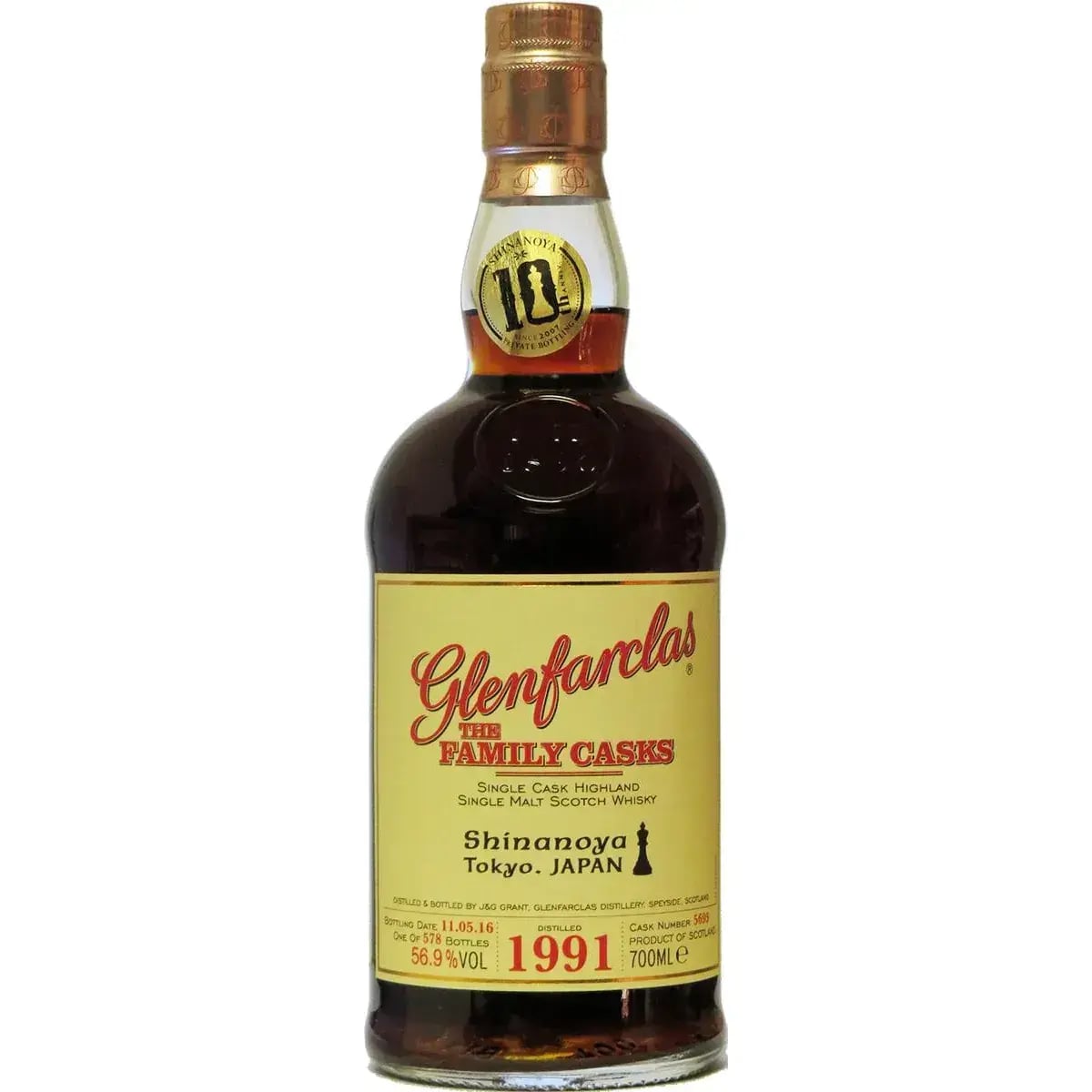 Glenfarclas 1991 Cask Nr.5695