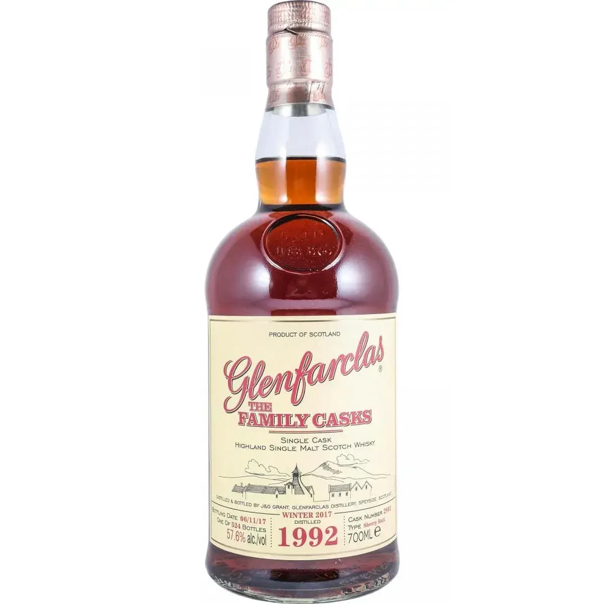 Glenfarclas 1992 Cask Nr.2901