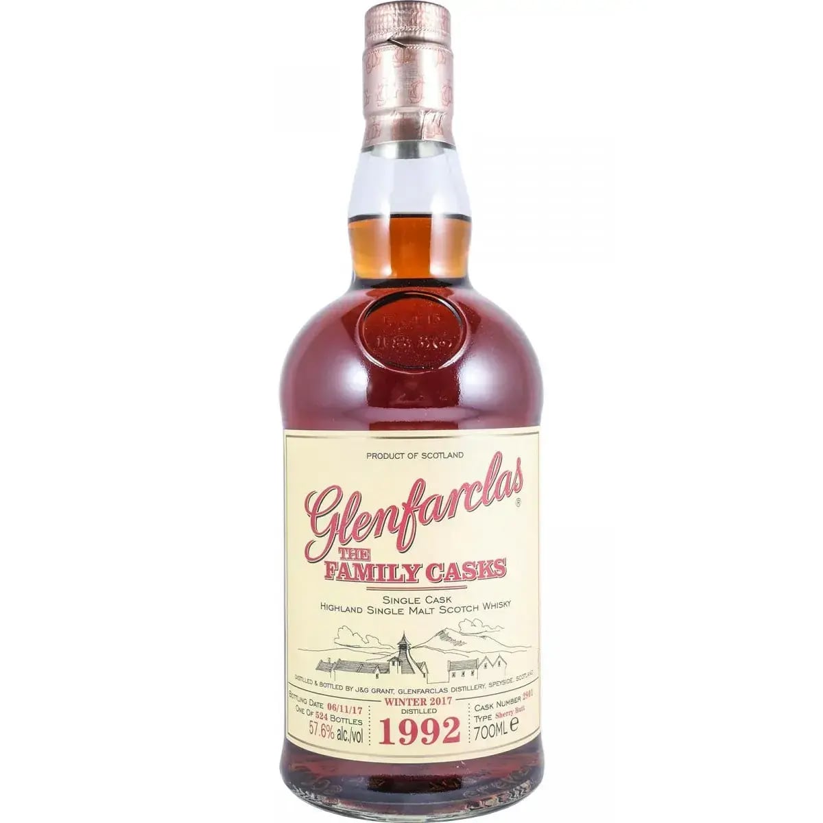 Glenfarclas 1992 Cask Nr.2901