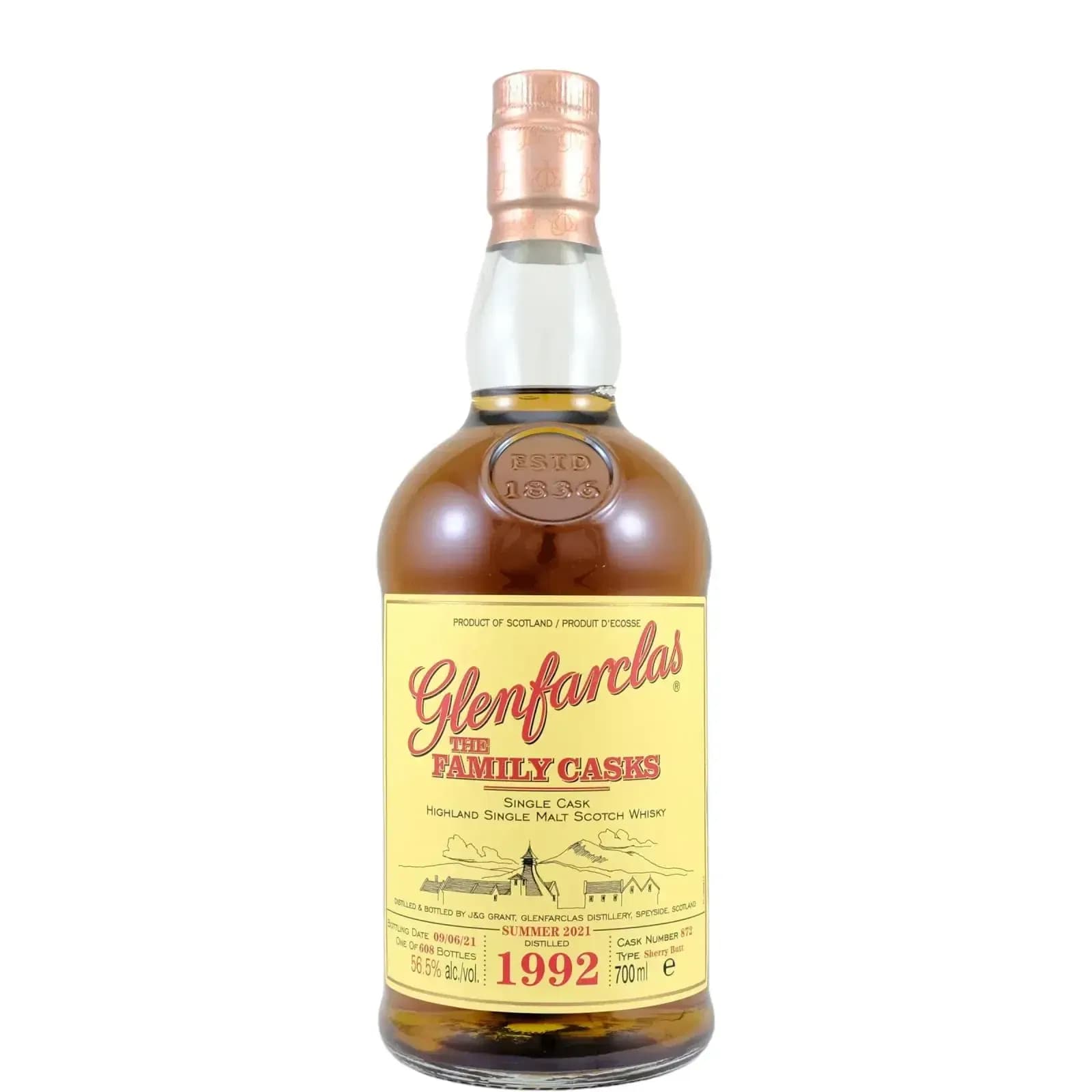 Glenfarclas 1992 Cask Nr.872