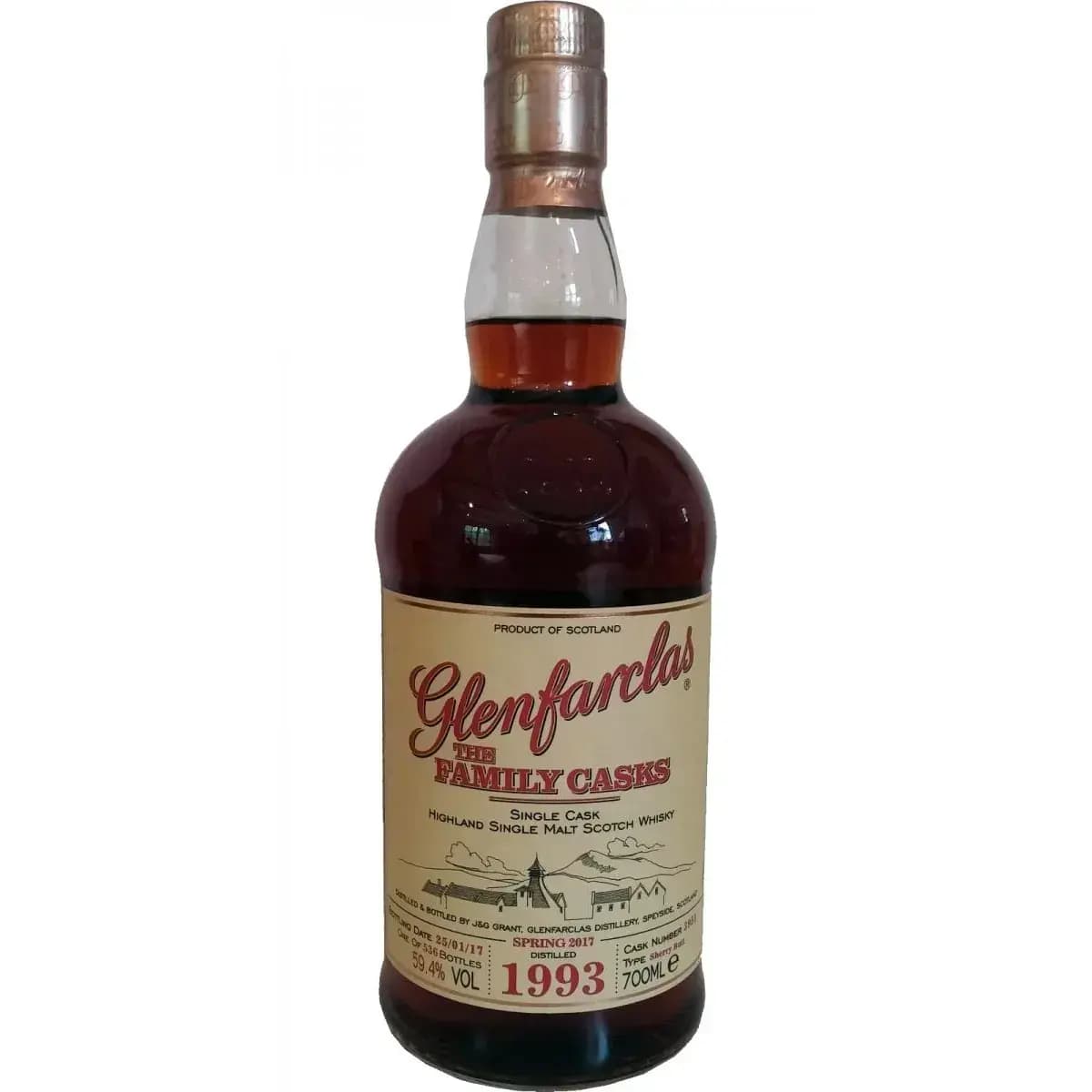 Glenfarclas 1993 Cask Nr.3951