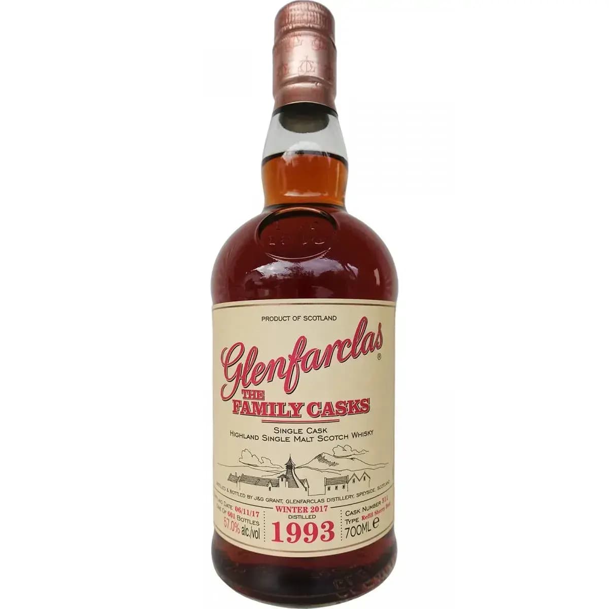 Glenfarclas 1993 Cask Nr.511