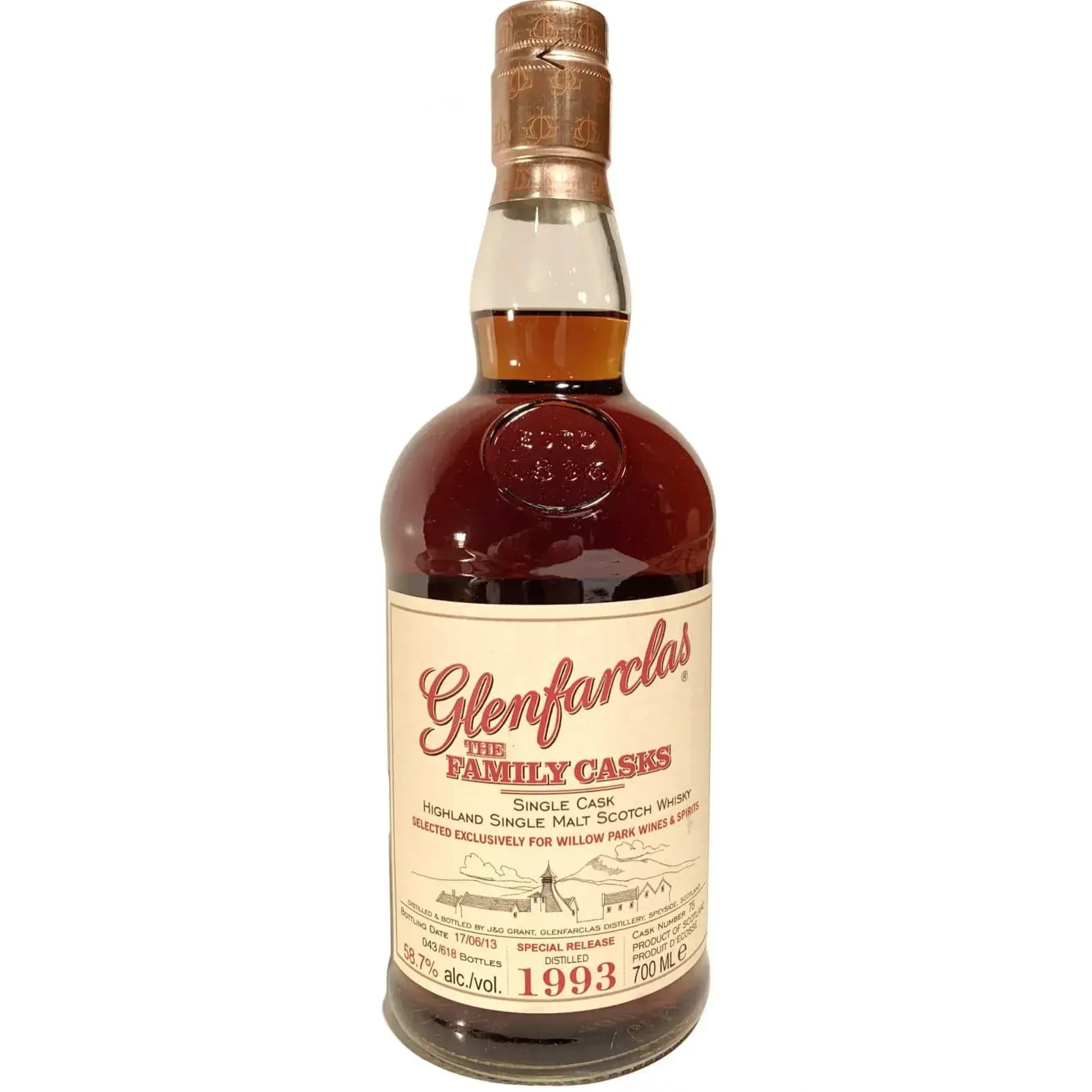 Glenfarclas 1993 Cask Nr.75