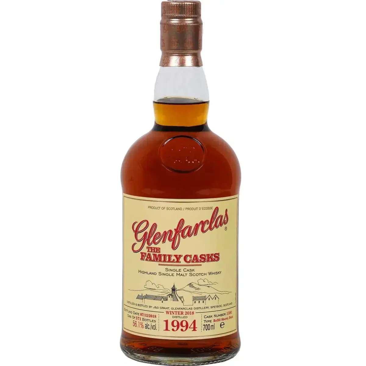 Glenfarclas 1994 Cask Nr.1581