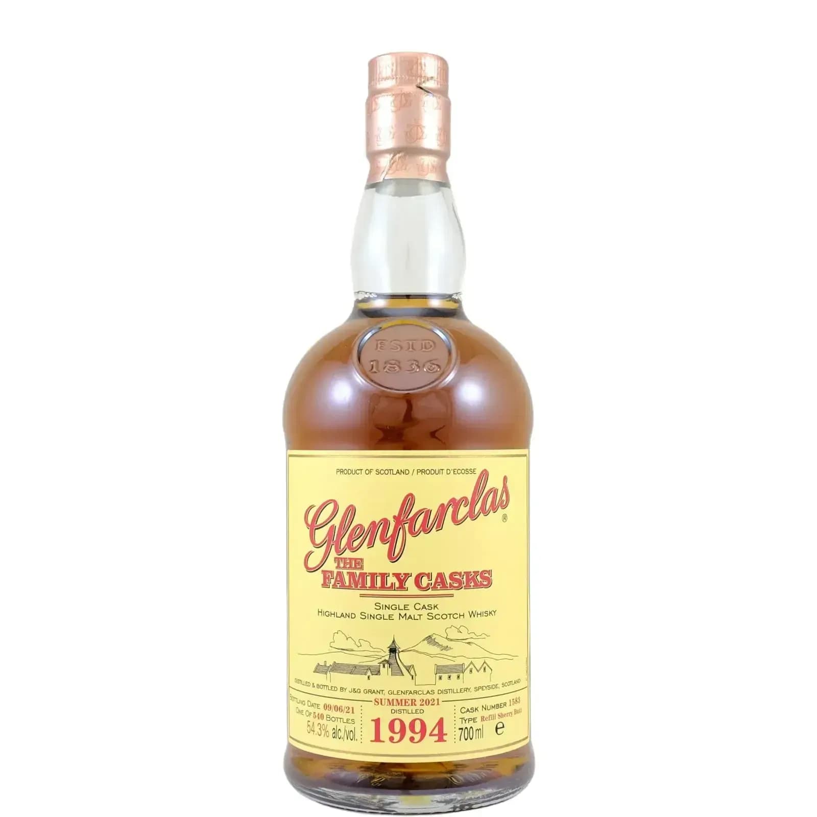 Glenfarclas 1994 Cask Nr.1583