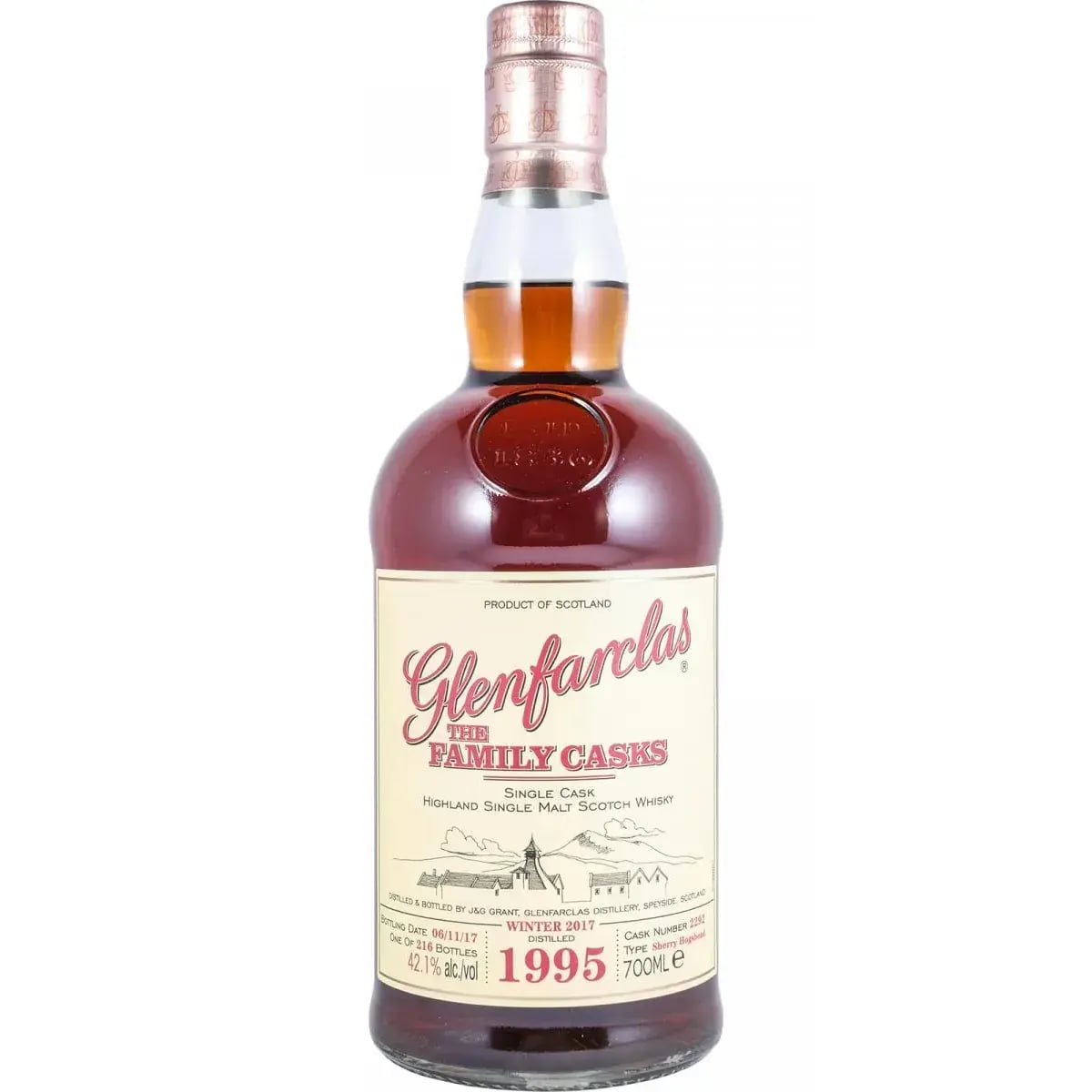 Glenfarclas 1995 Cask Nr.2292