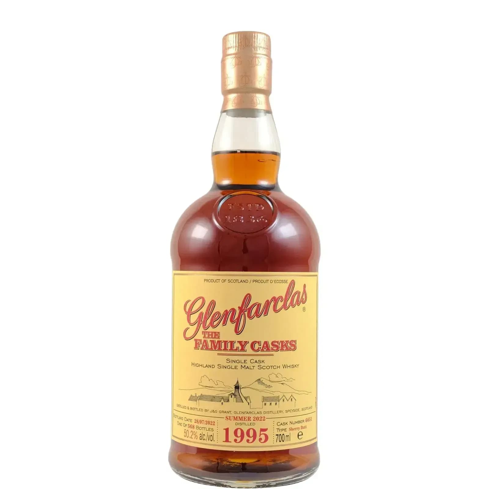 Glenfarclas 1995 Cask Nr.6651