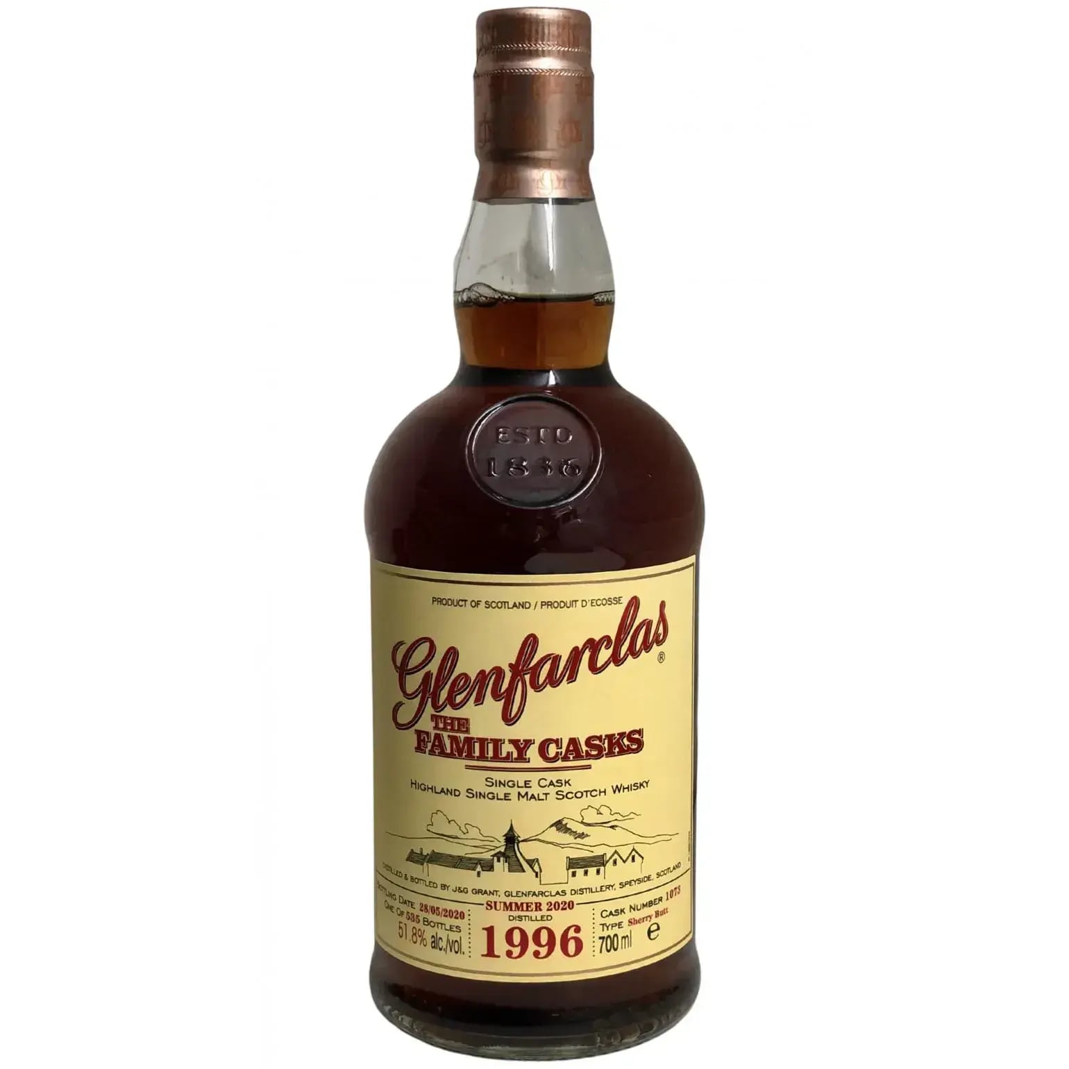 Glenfarclas 1996 Cask Nr.1073