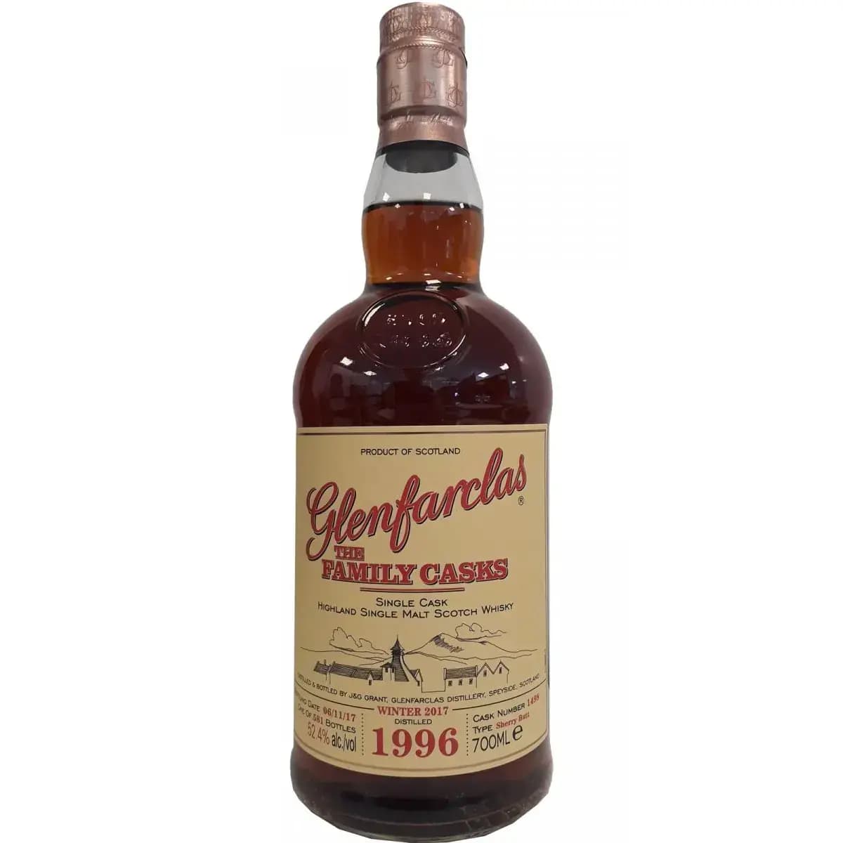 Glenfarclas 1996 Cask Nr.1498