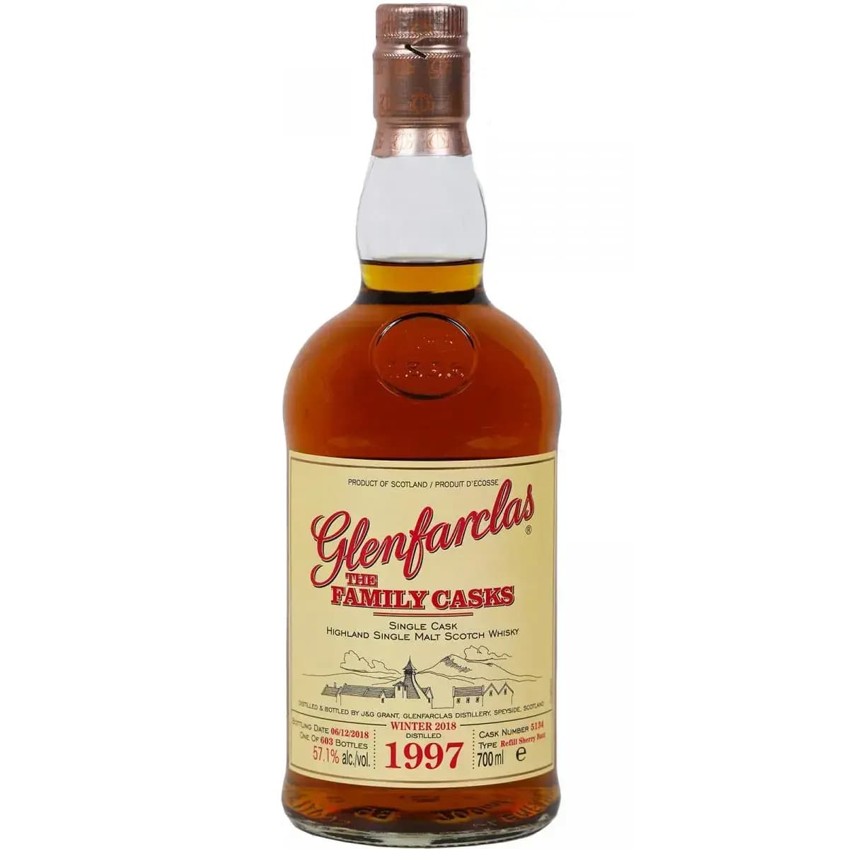Glenfarclas 1997 Cask Nr.5134
