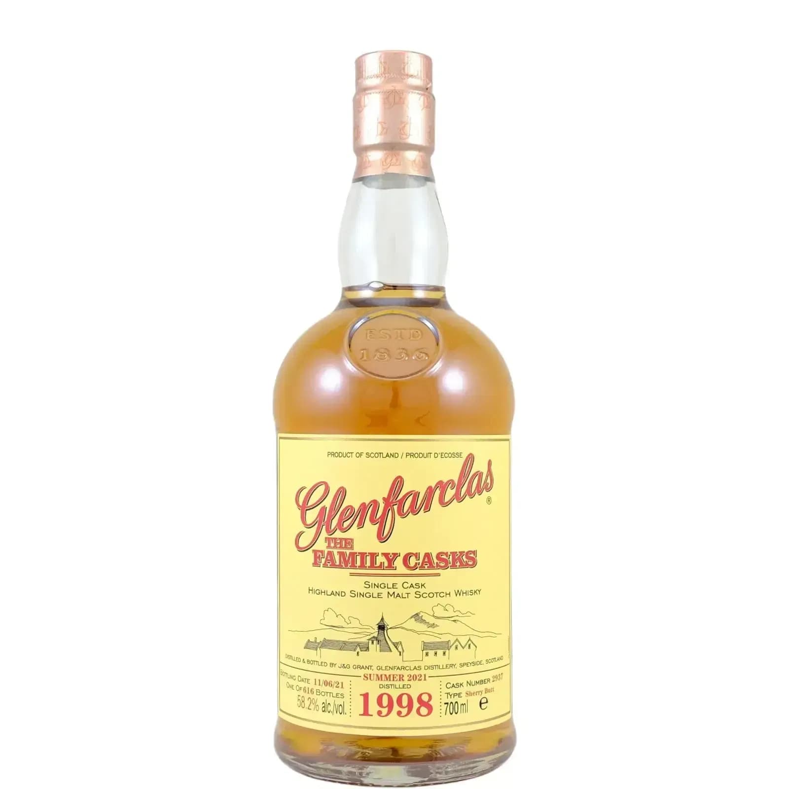 Glenfarclas 1998 Cask Nr.2937