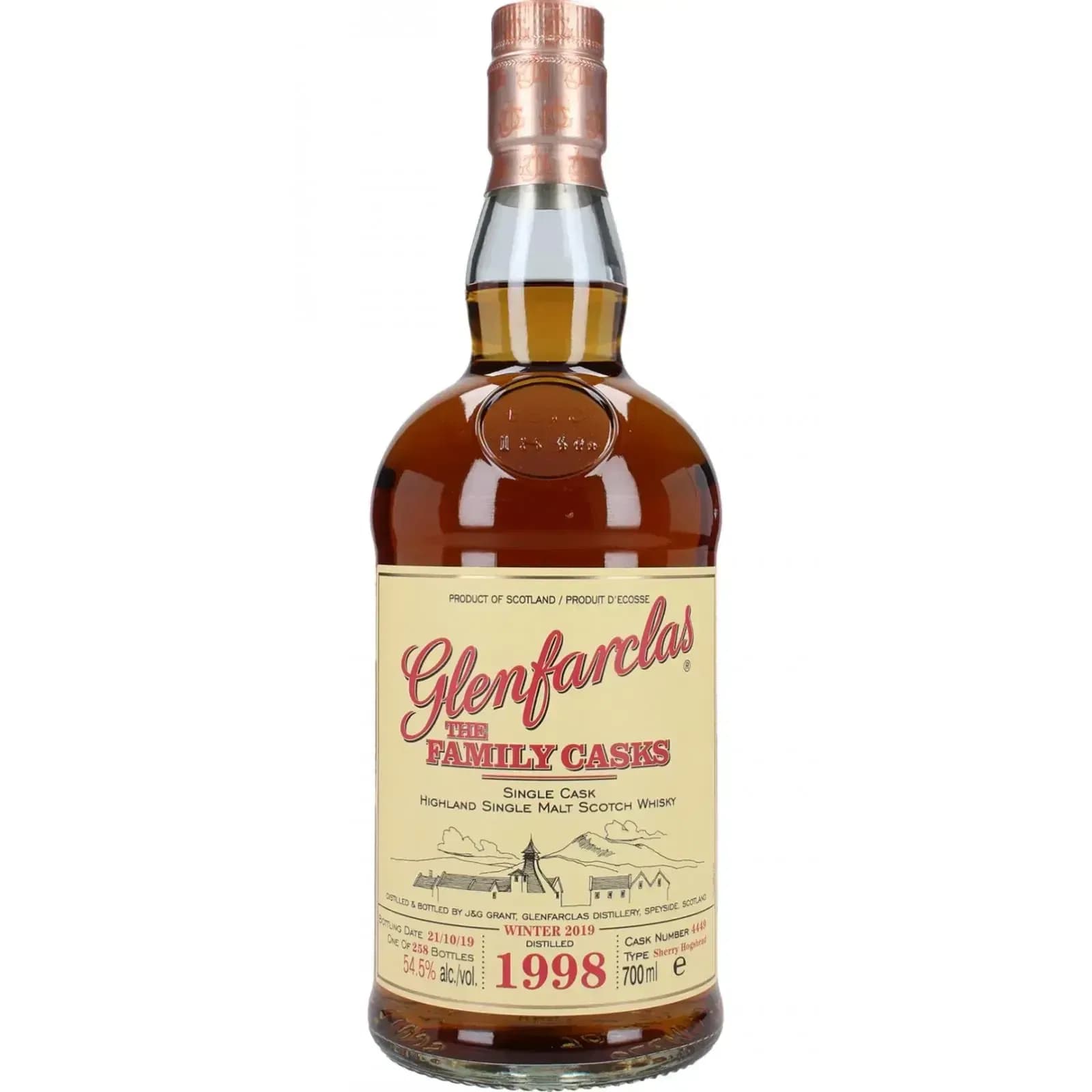 Glenfarclas 1998 Cask Nr.4449