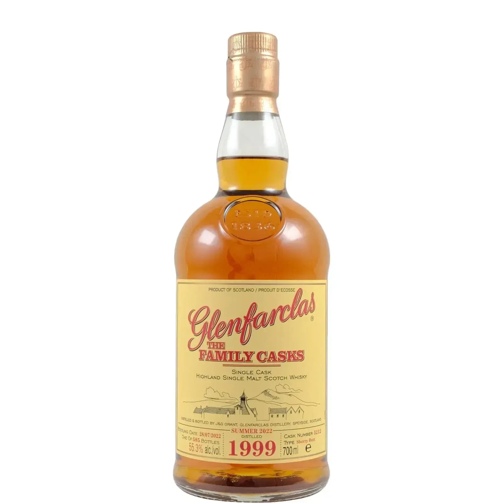 Glenfarclas 1999 Cask Nr.5212