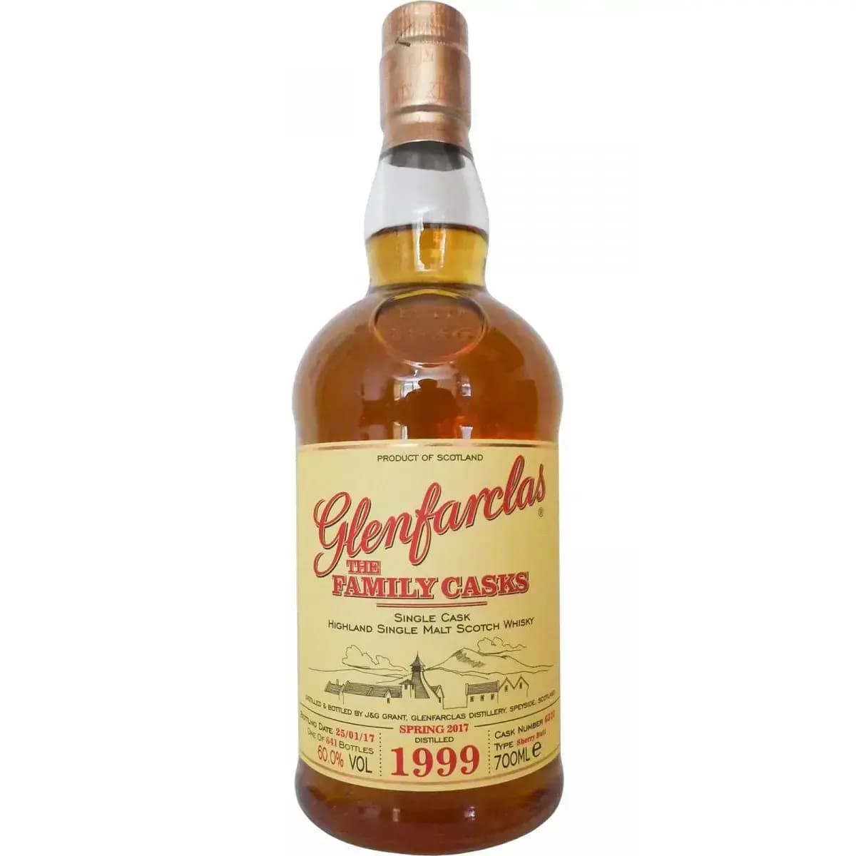 Glenfarclas 1999 Cask Nr.6322
