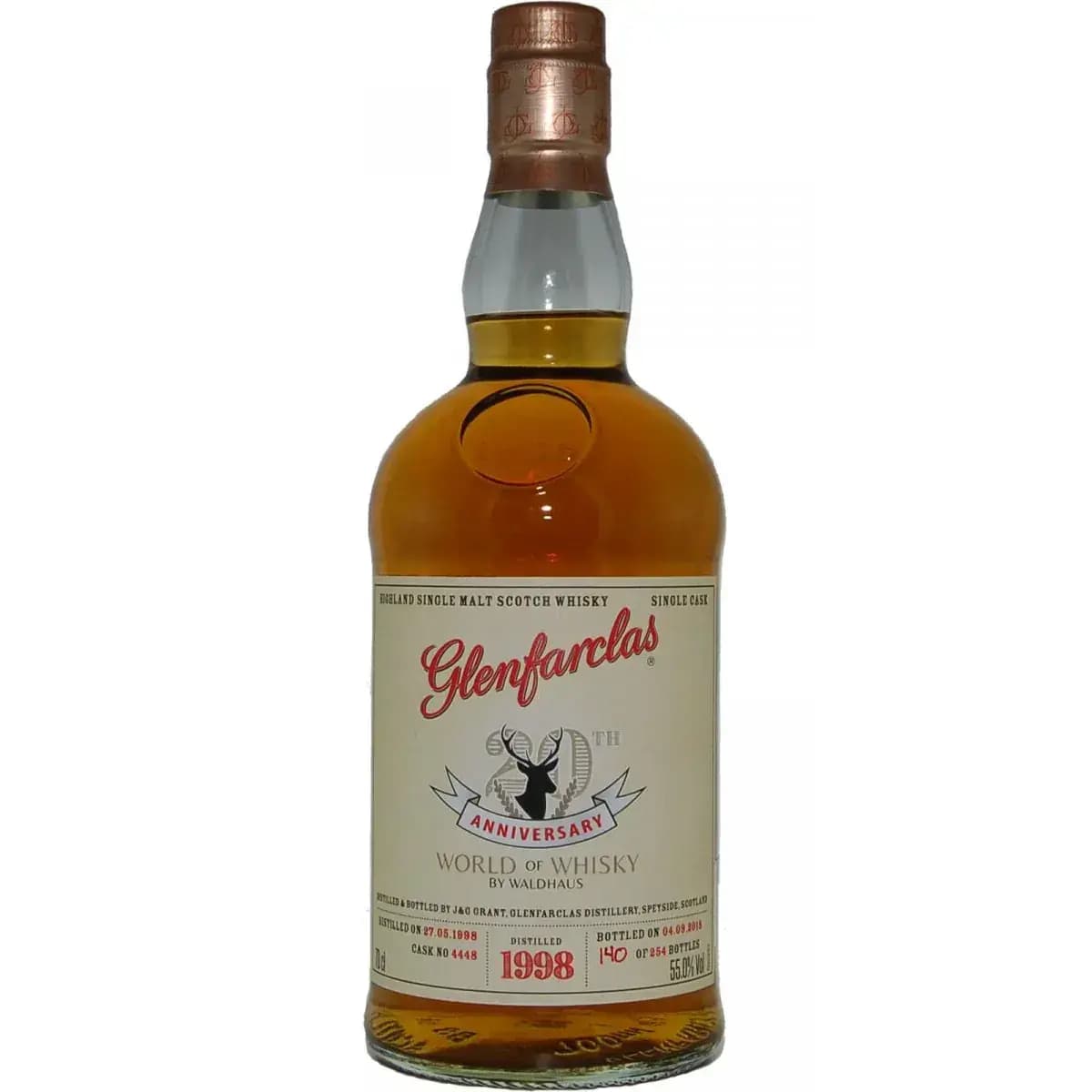 Glenfarclas 20 Years Old 1998 Cask Nr.4448