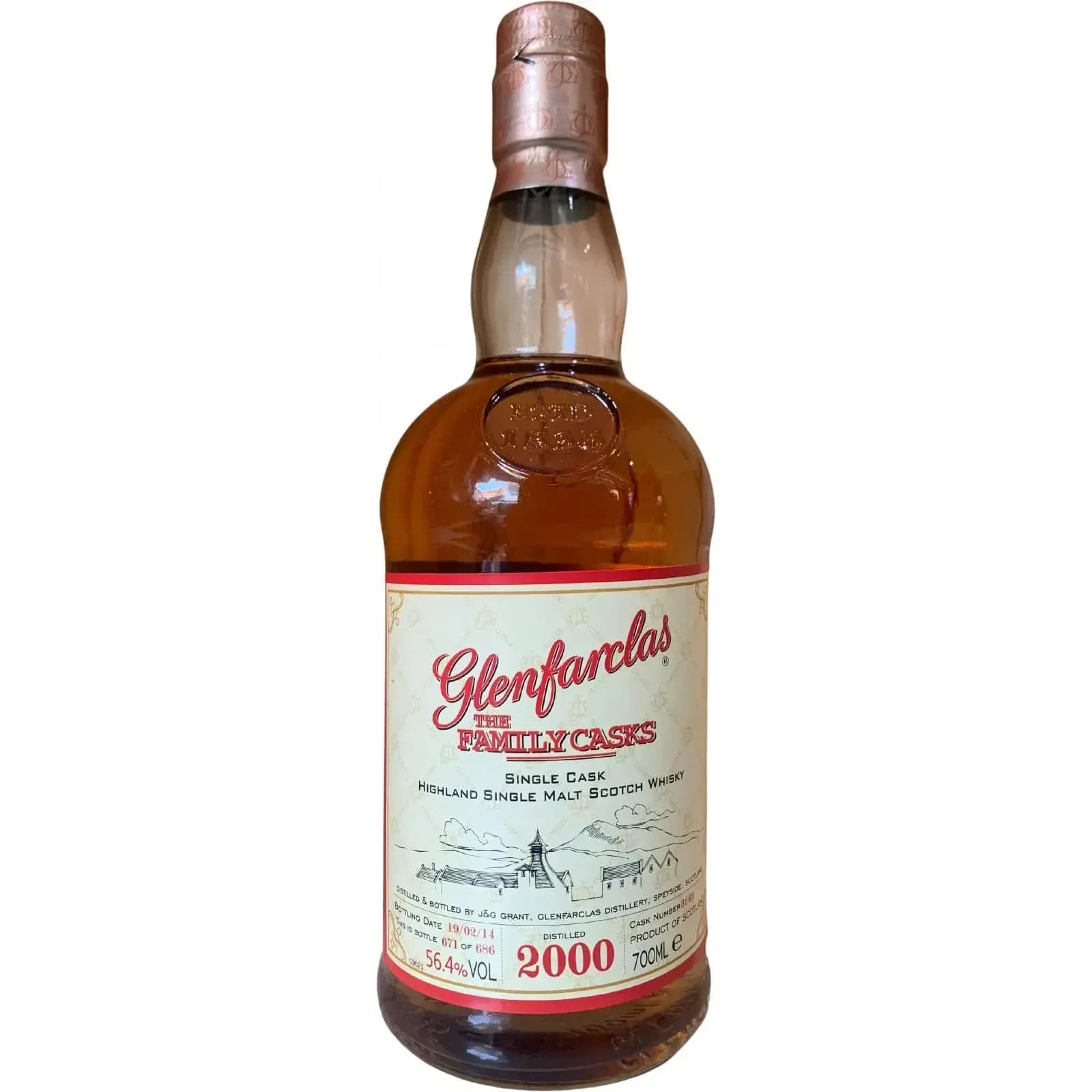 Glenfarclas 2000 Cask Nr.3269