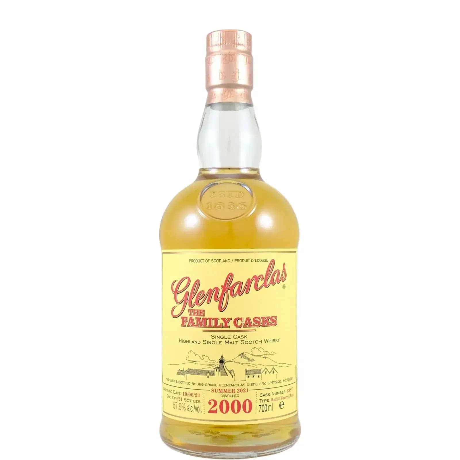 Glenfarclas 2000 Cask Nr.3387