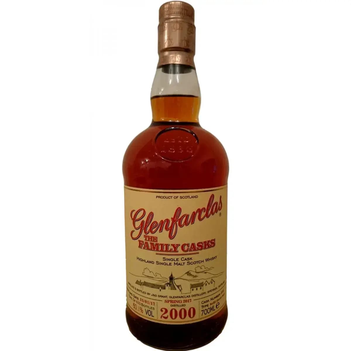 Glenfarclas 2000 Cask Nr.396