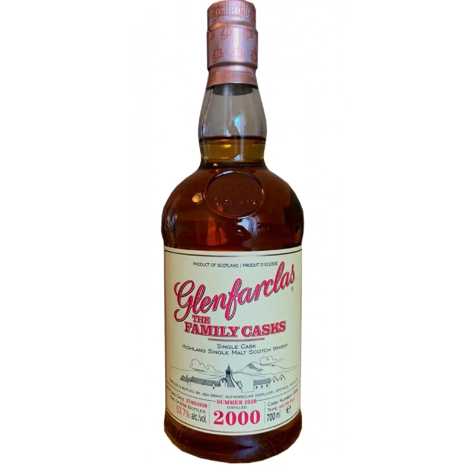 Glenfarclas 2000 Cask Nr.4084