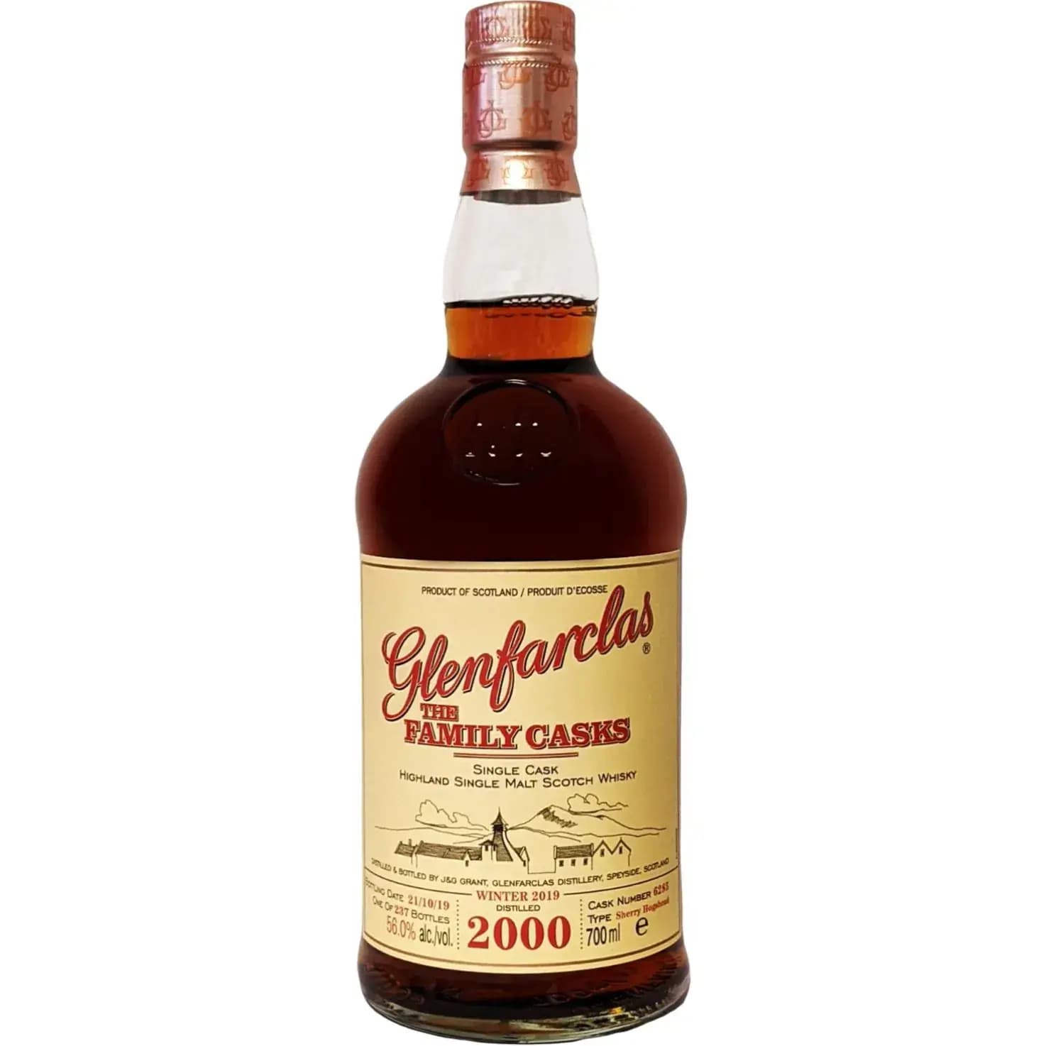 Glenfarclas 2000 Cask Nr.6285