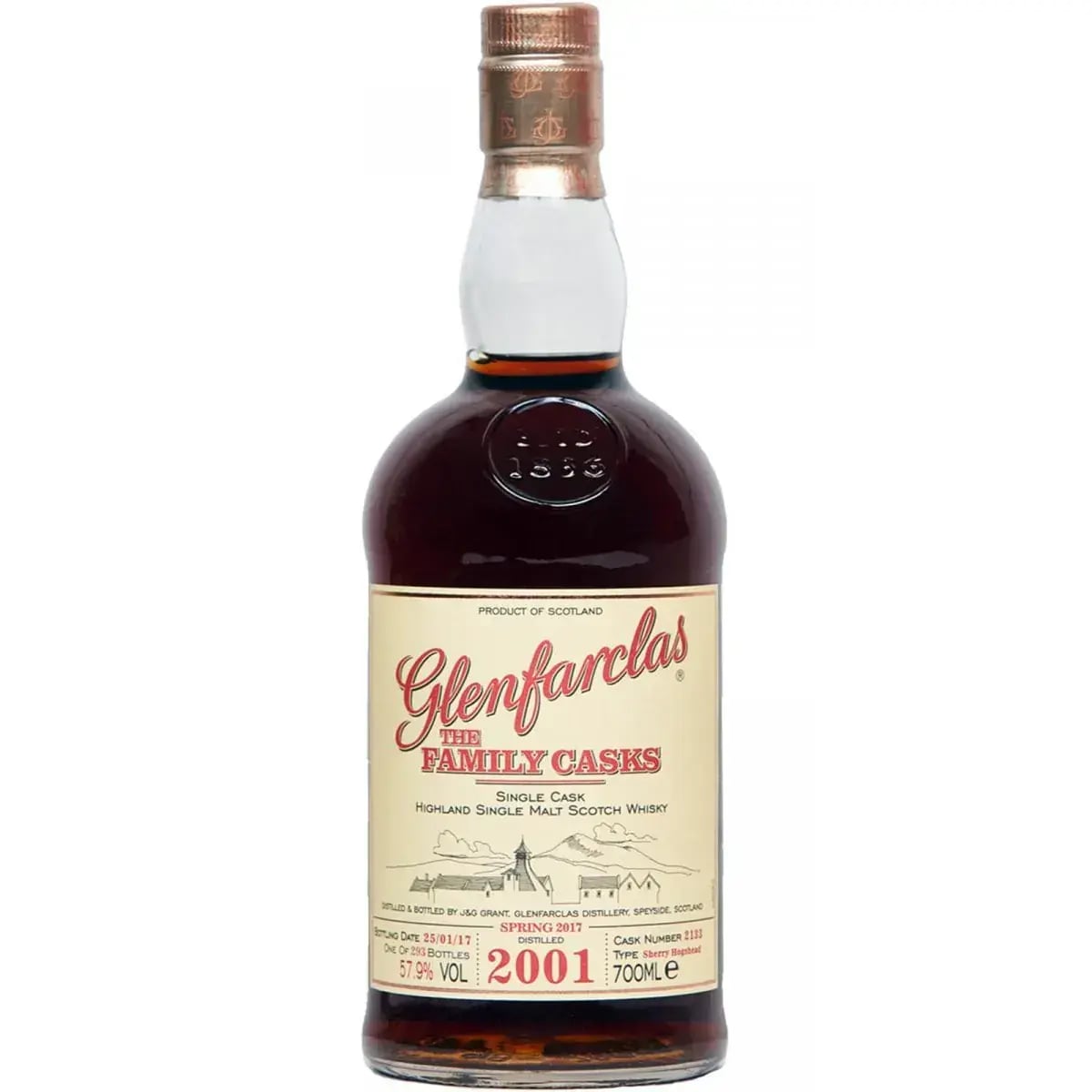 Glenfarclas 2001 Cask Nr.2133